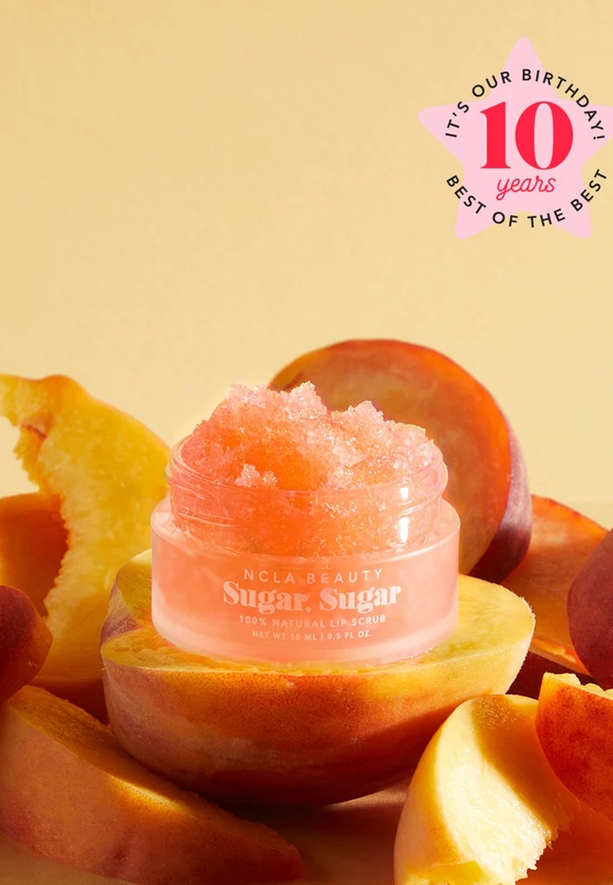Sugar Sugar Lip Scrub - Peach