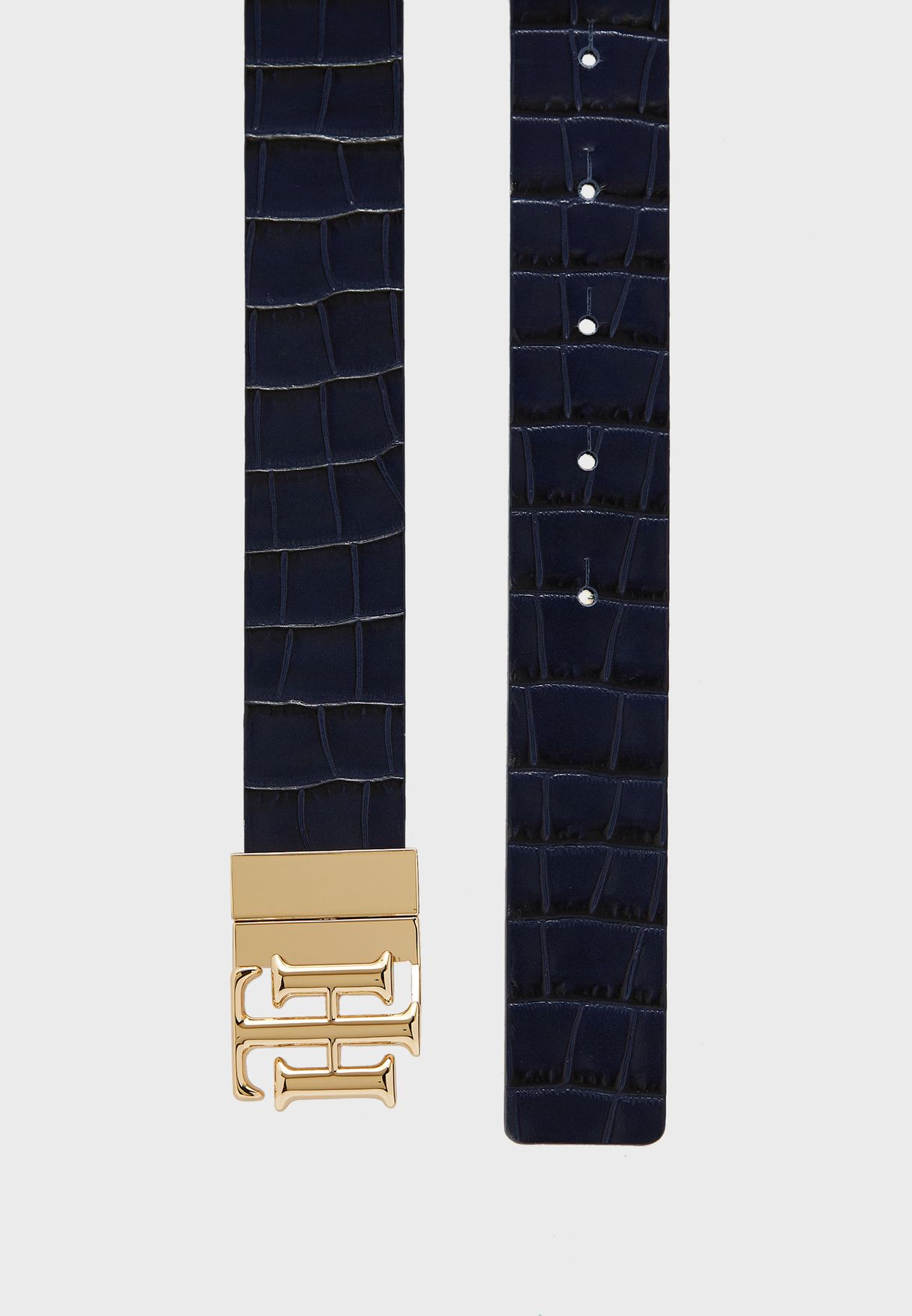 حزام 3.0 مزين بشعار الماركة