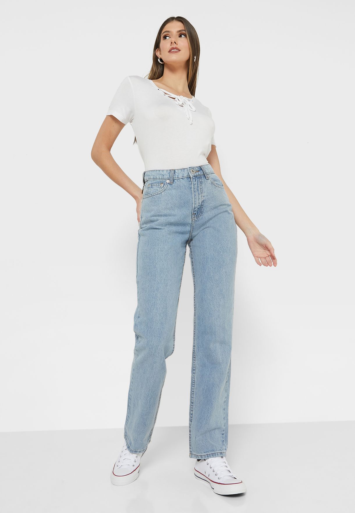 Straight Fit Classic Jeans