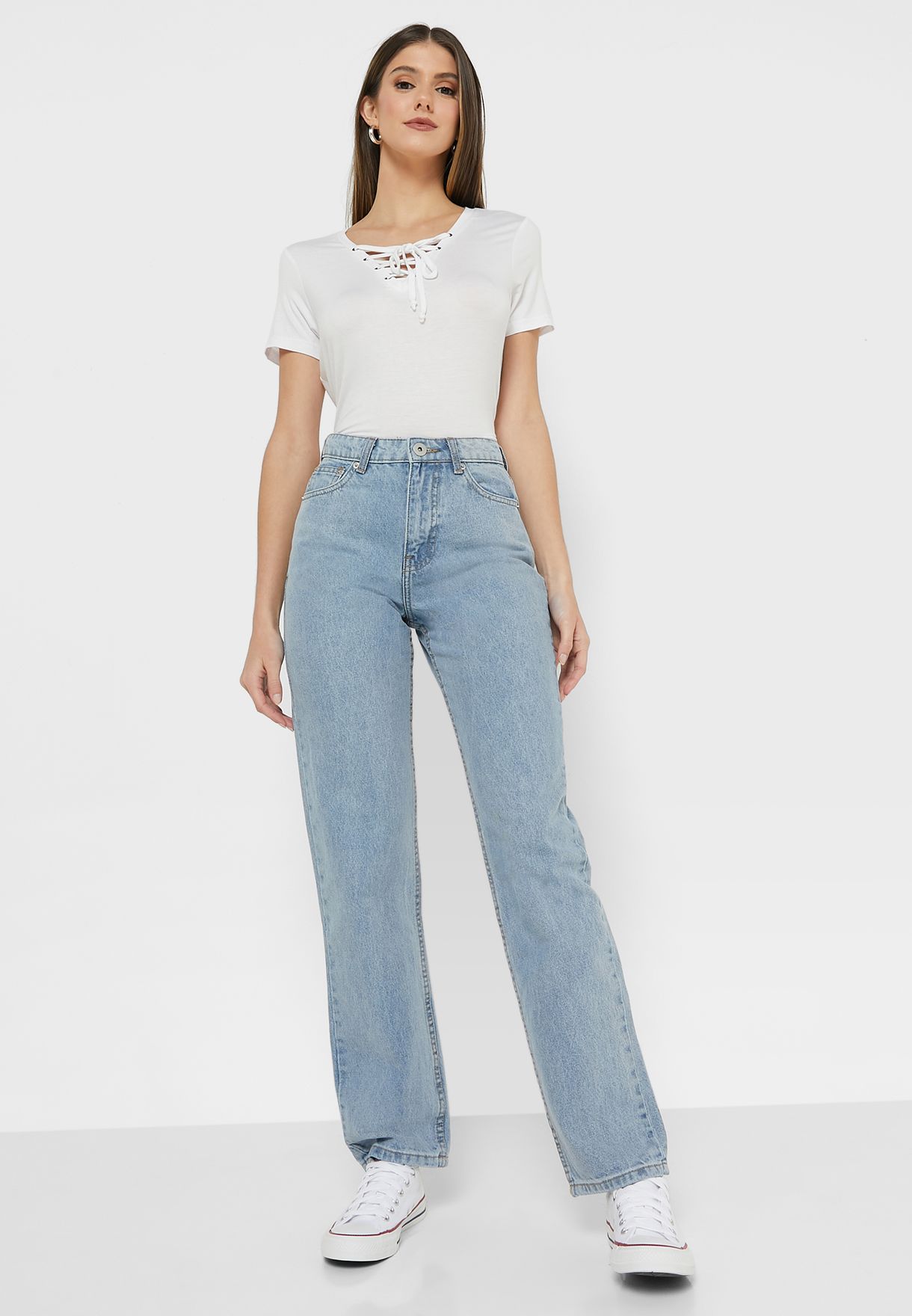Straight Fit Classic Jeans