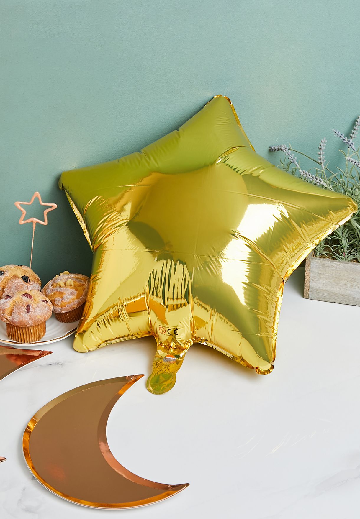 19" Star Gold Foil Balloon
