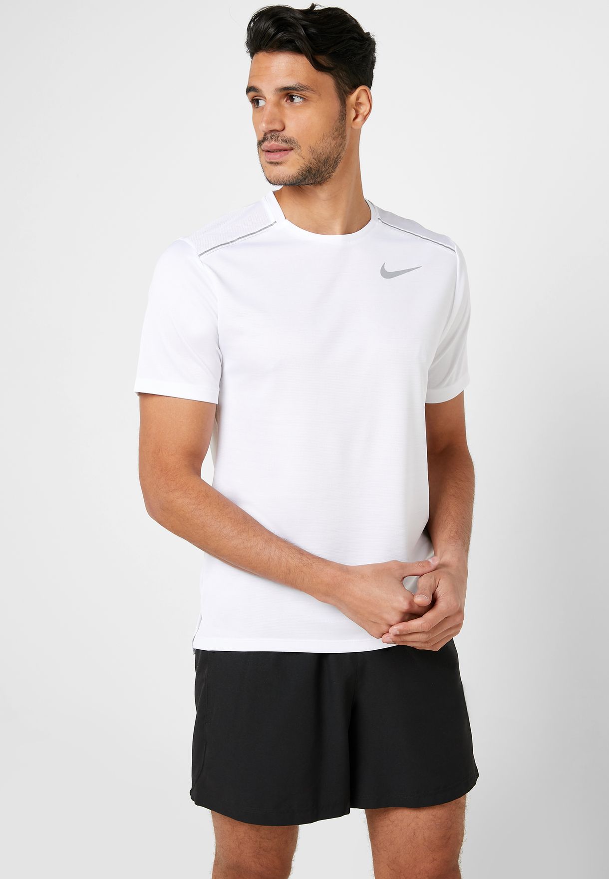 Buy Nike white Dri-FIT Miller T-Shirt 