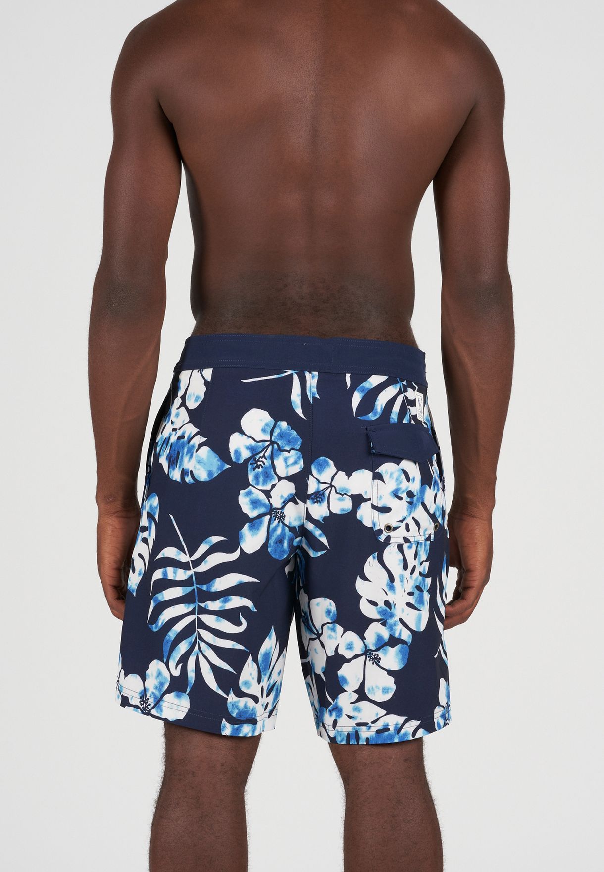 Tropical Print Swim Shorts