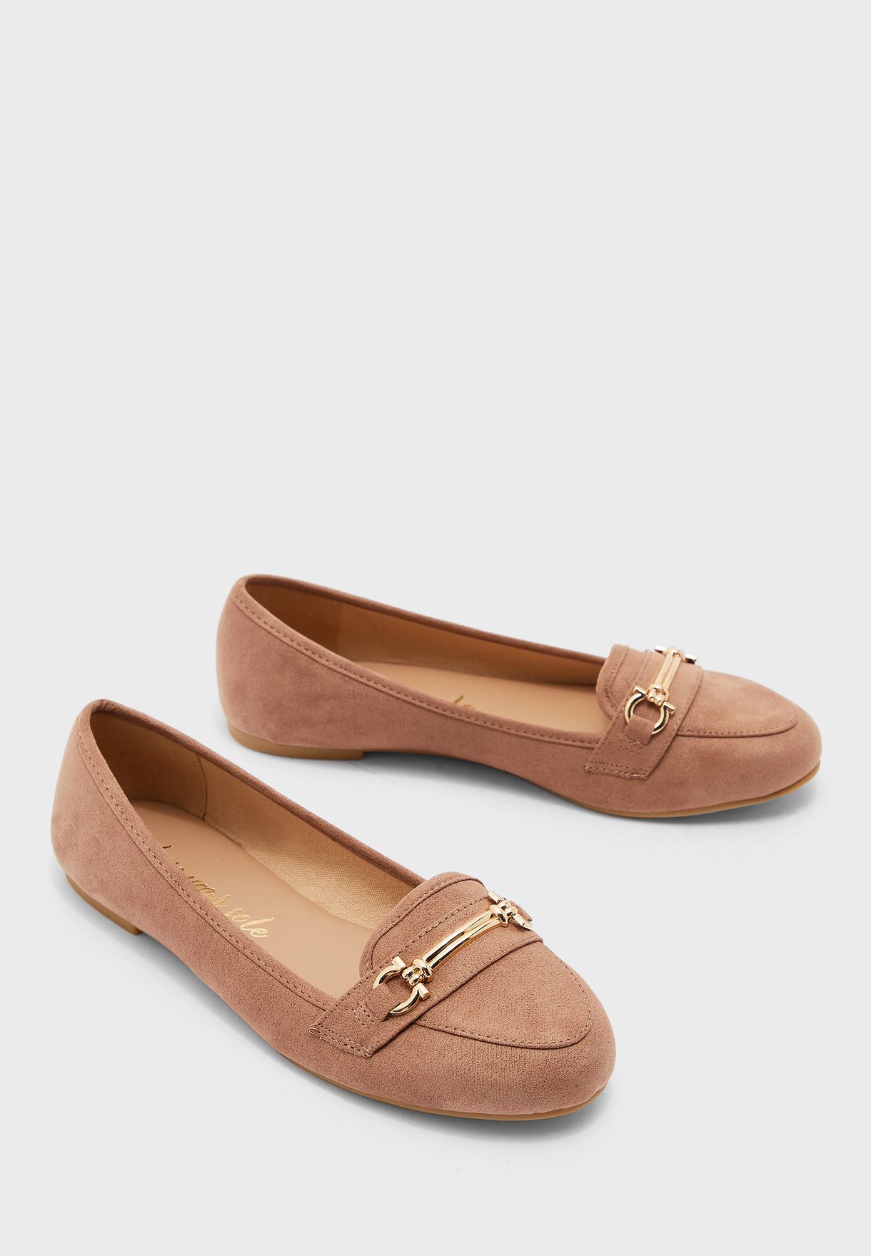 Buy New Look beige Jumpy Moccasins for 