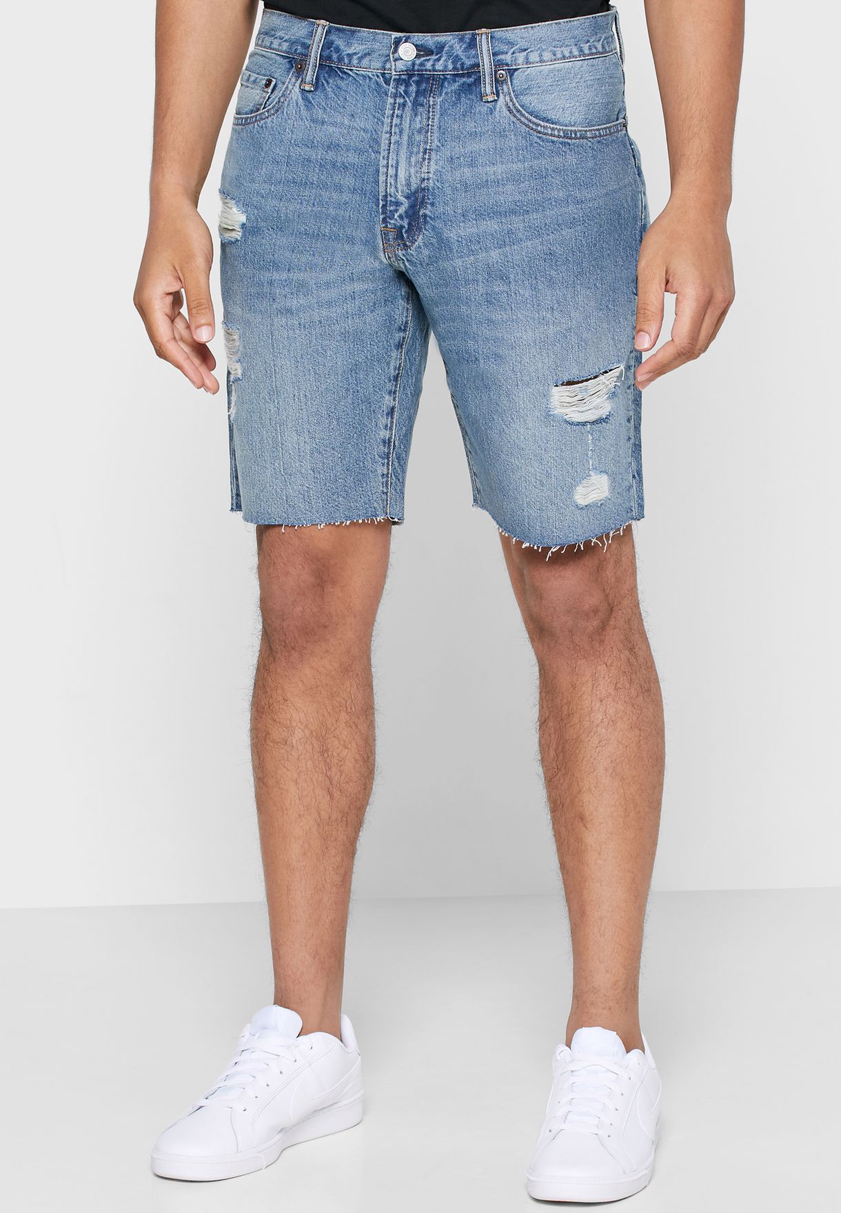 gap jean shorts mens