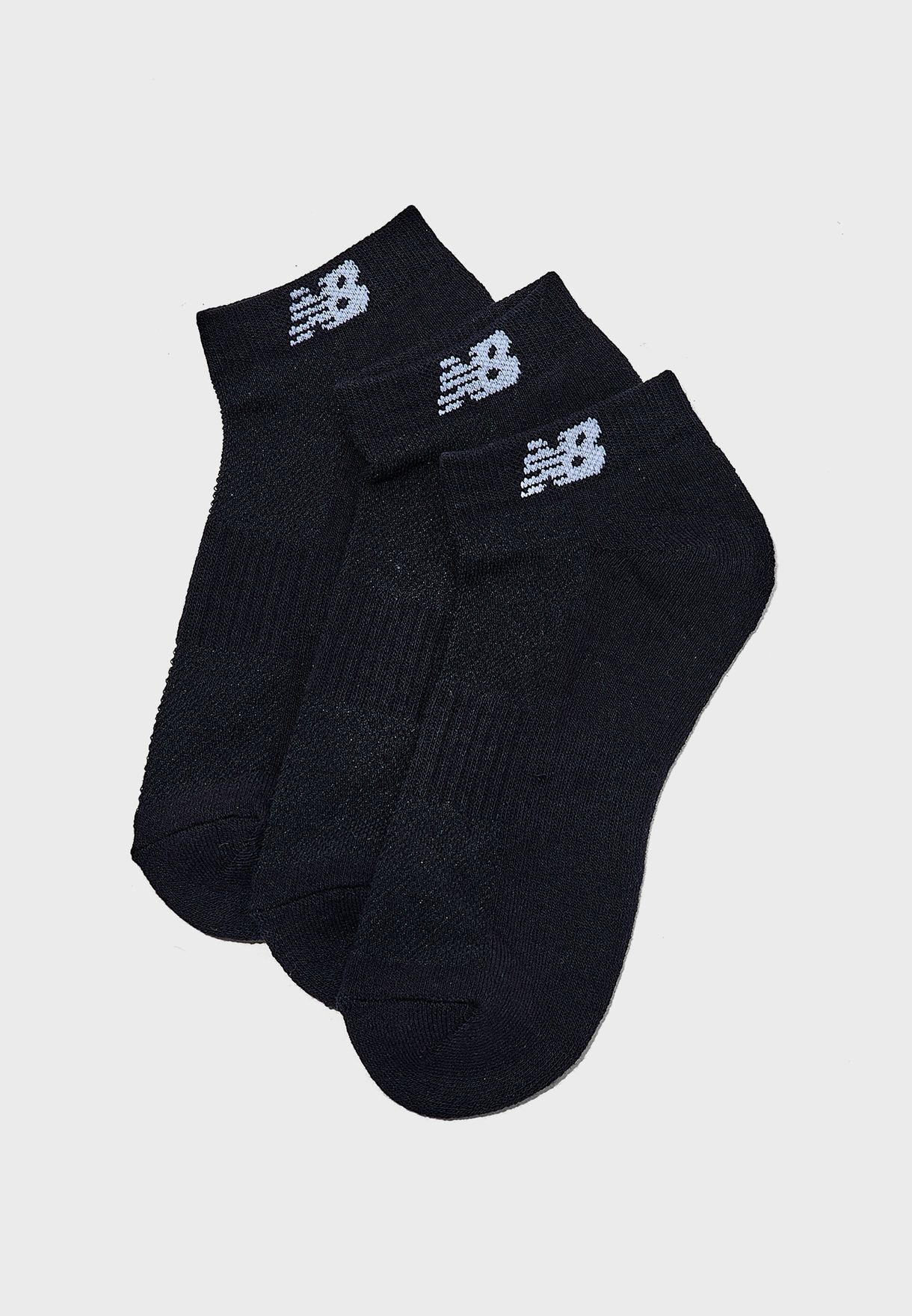 new balance black ankle socks