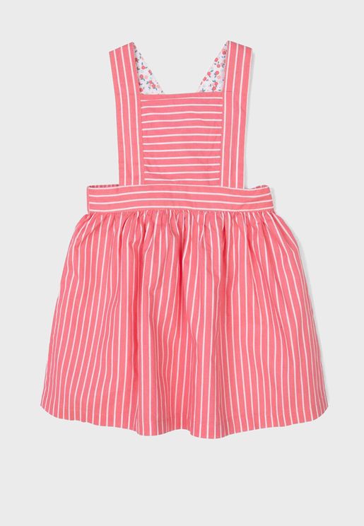 Infant Striped Dungaree