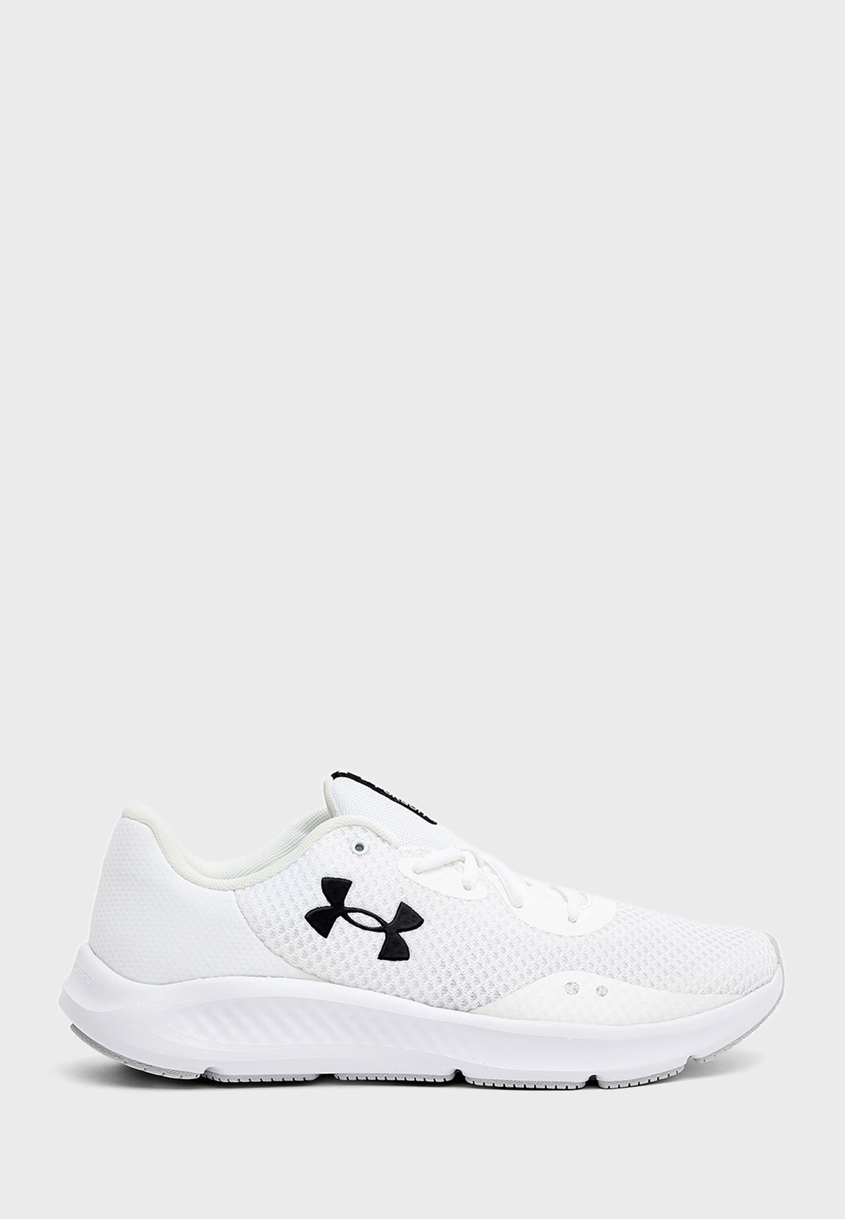 Buy Under Armour white Charged Pursuit 3 Running Shoes for Men in Riyadh,  Jeddah