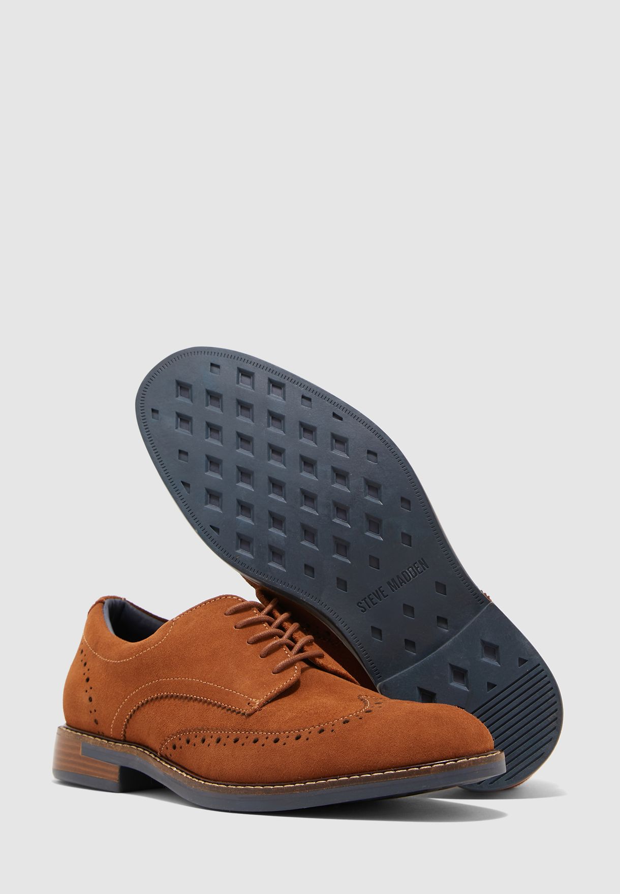 steven land wingtip leather derby sneaker