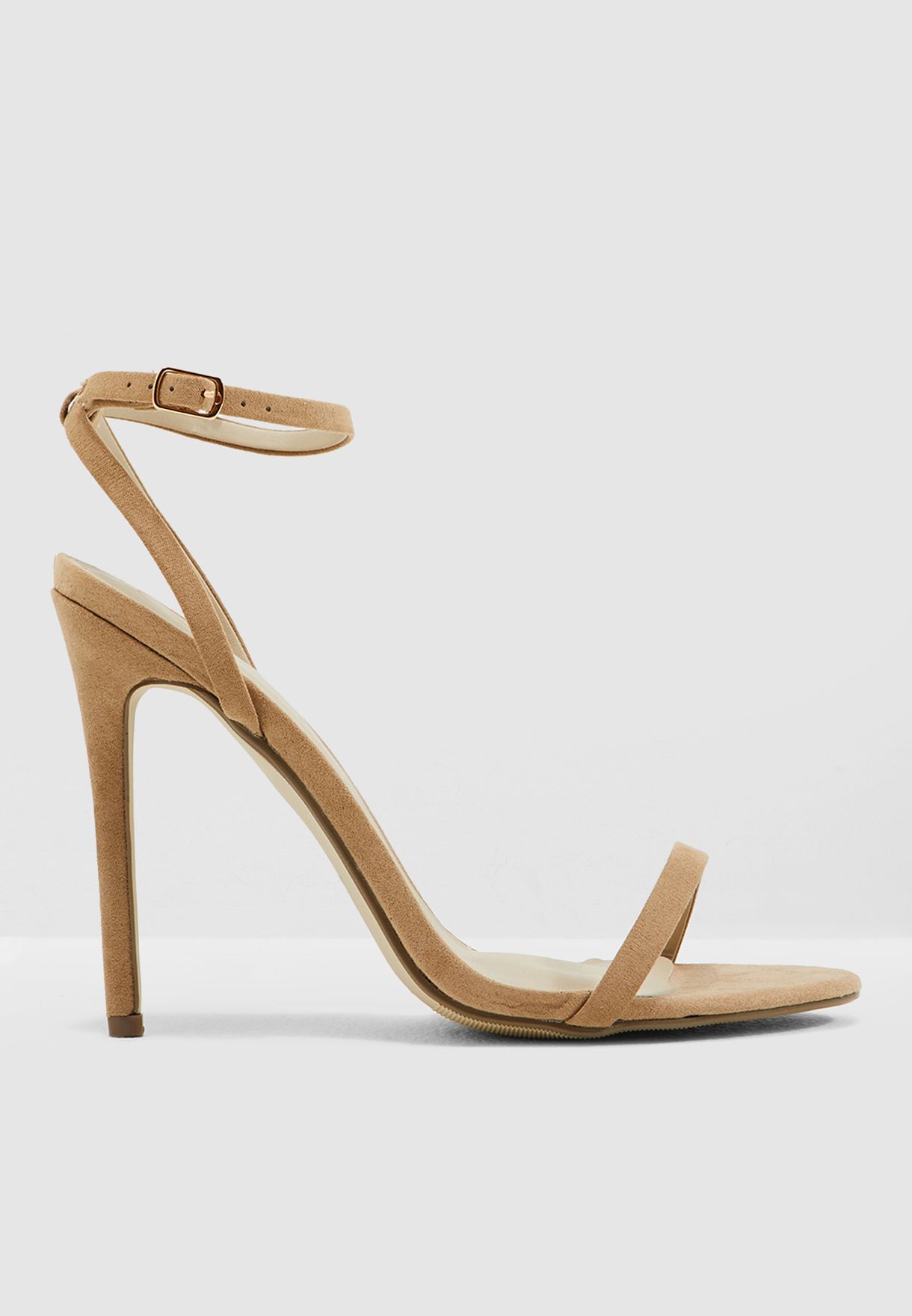 Basic Barely There Heels - Nude