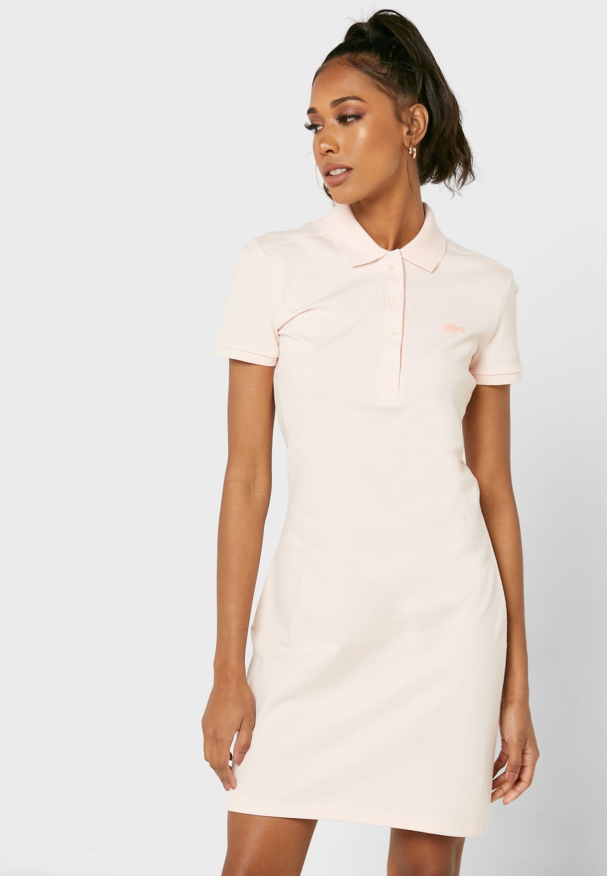 lacoste polo shirt dress