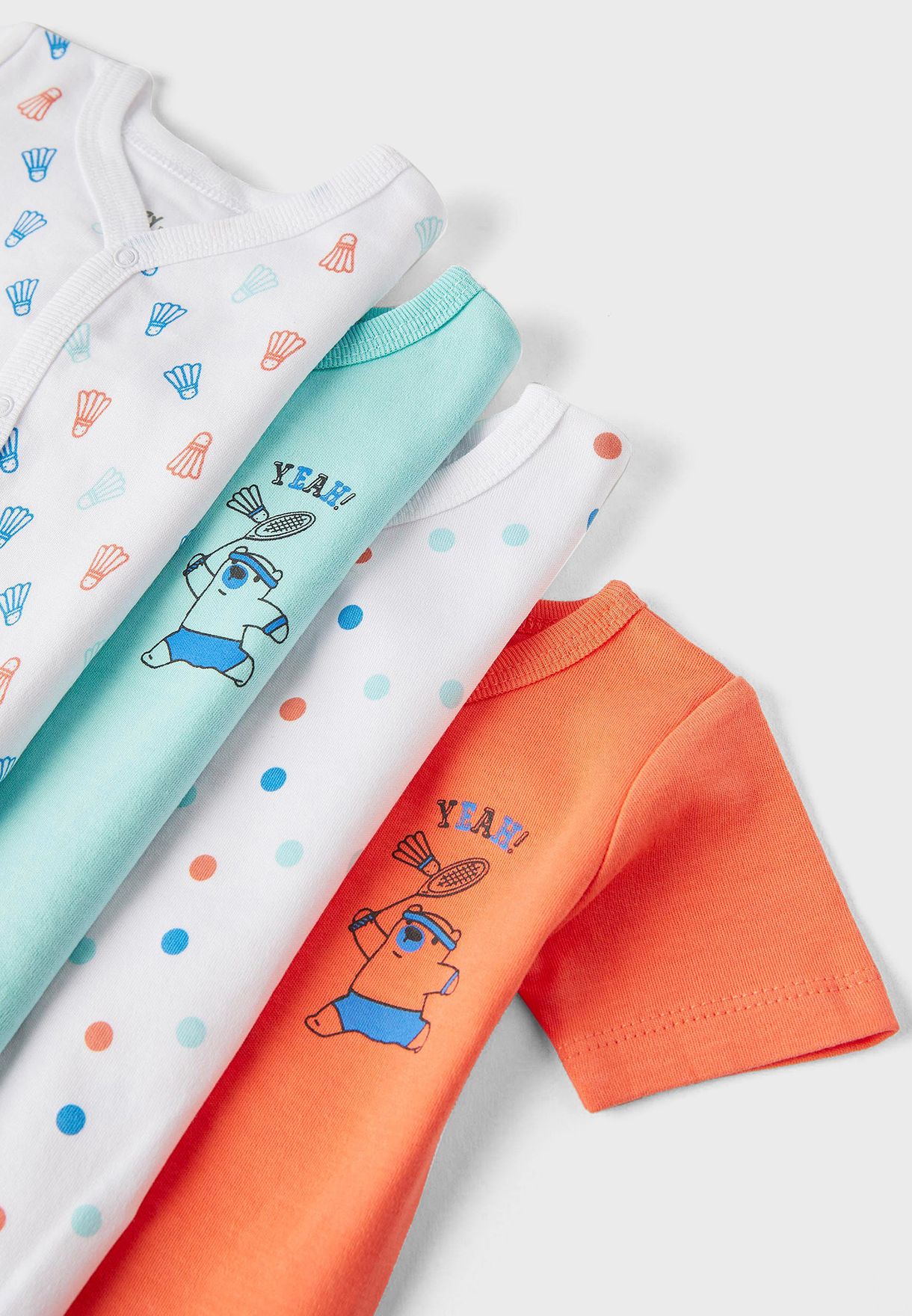 Infant 5 Pack Assorted Bodysuit