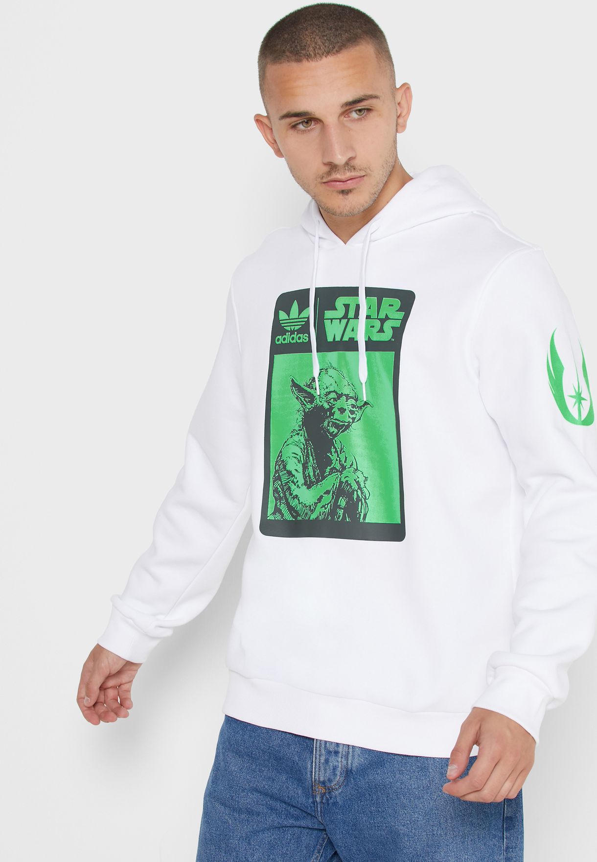 Yoda Box Logo Graphic Sweatshirt 