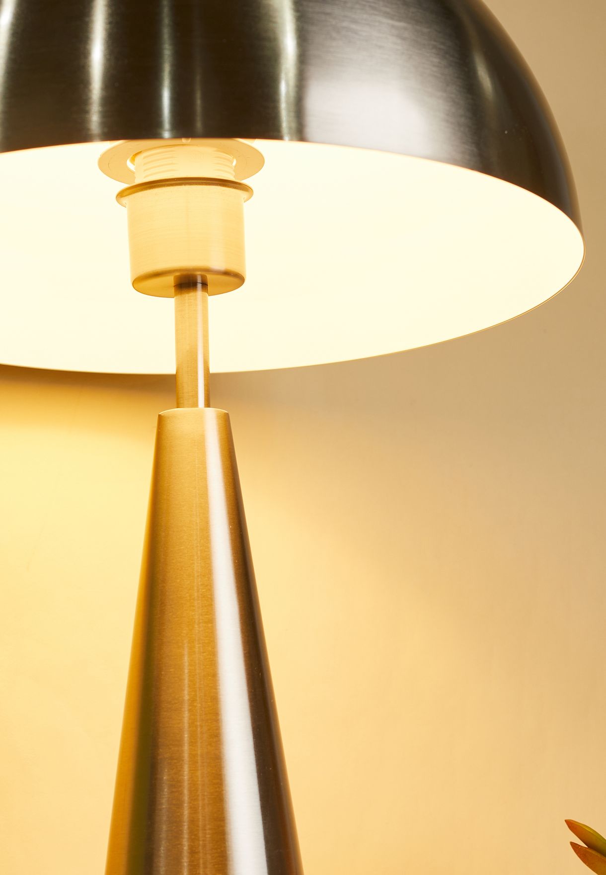 Sublime Brushed Nickel Table Lamp