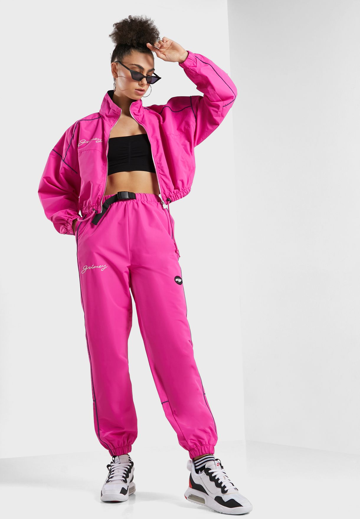 Buy Grimey pink Martinica Fact Track Jacket for Women in MENA, Worldwide