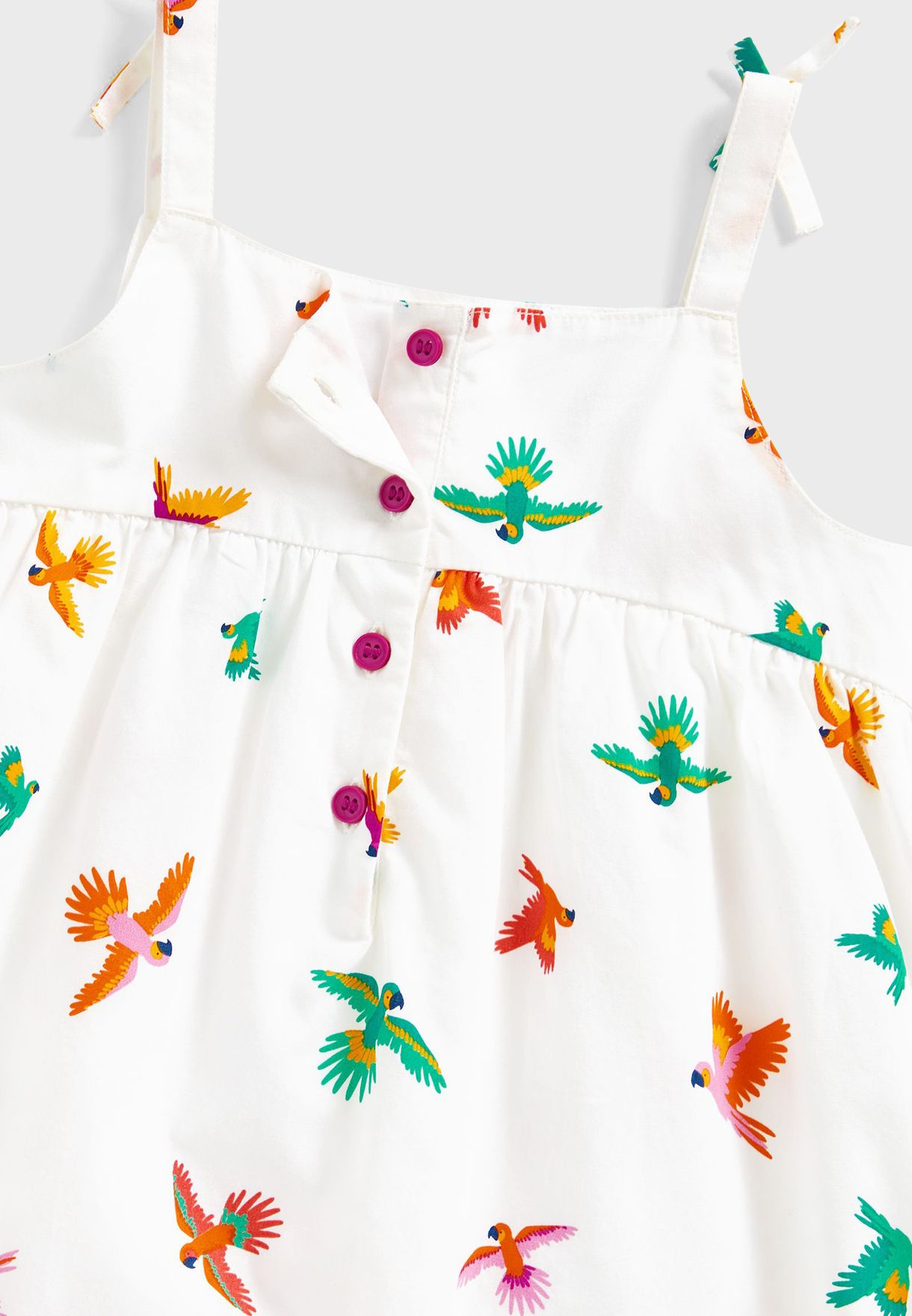Kids Bird Print Dress