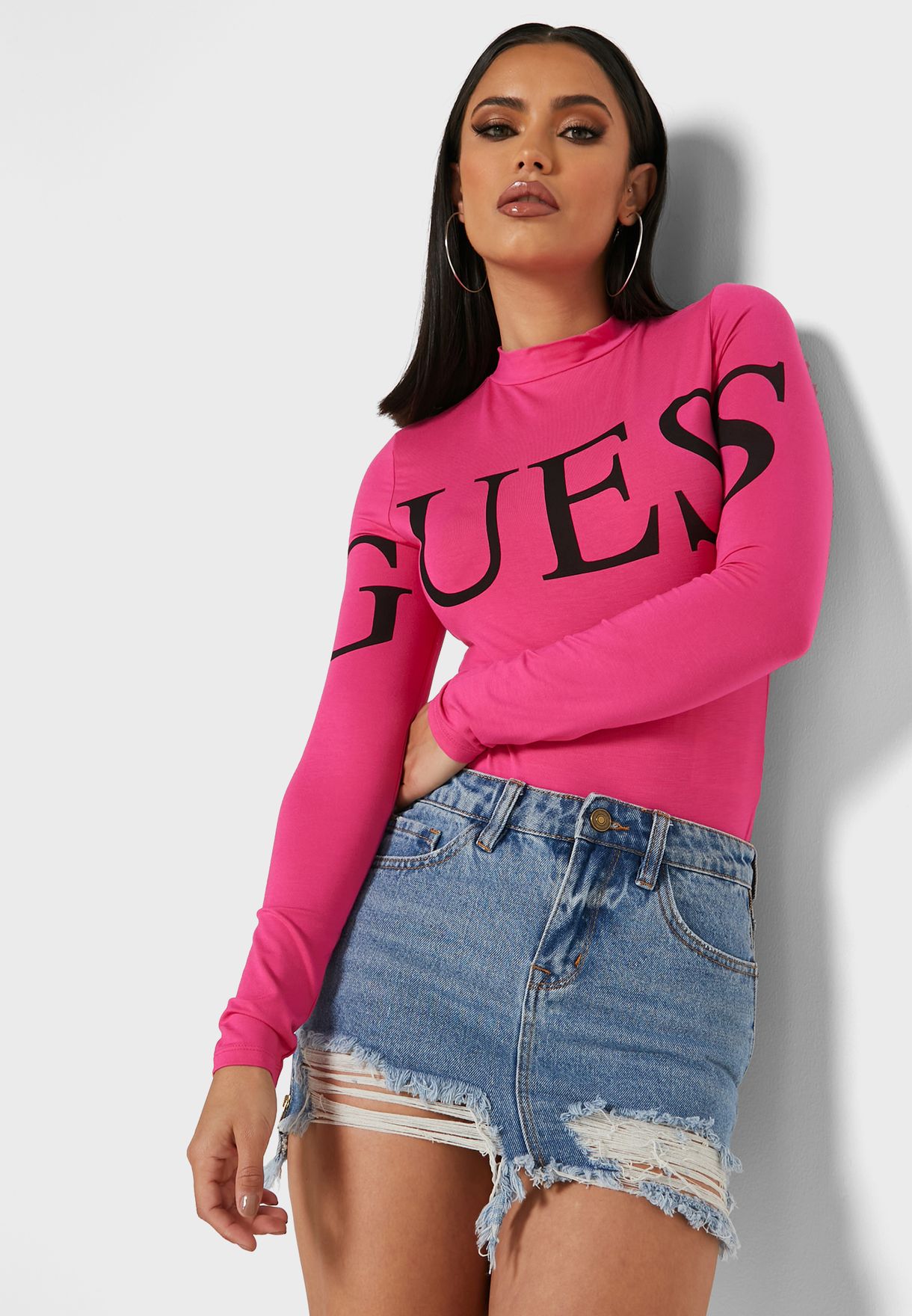 guess body pink