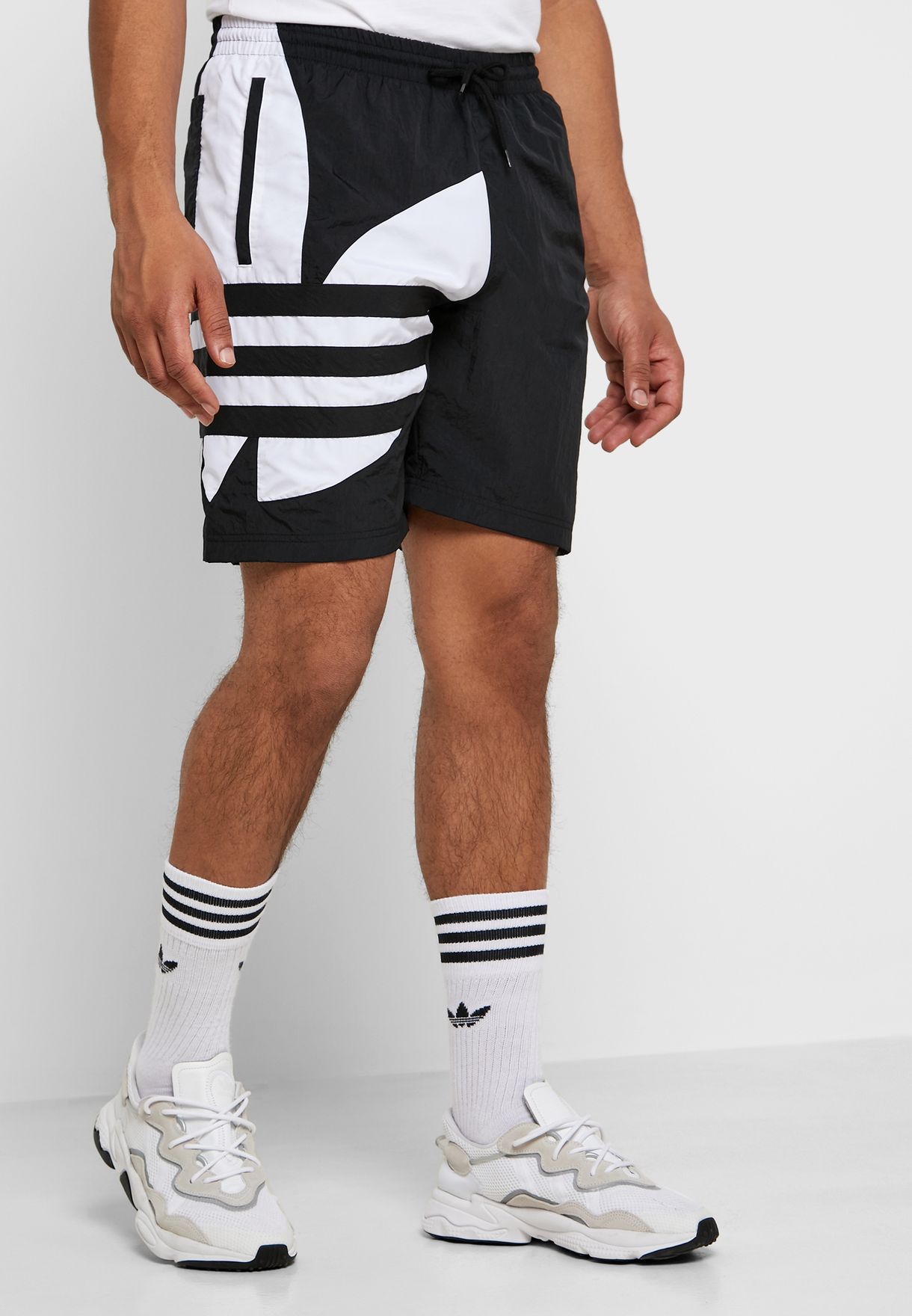 adidas originals big trefoil shorts