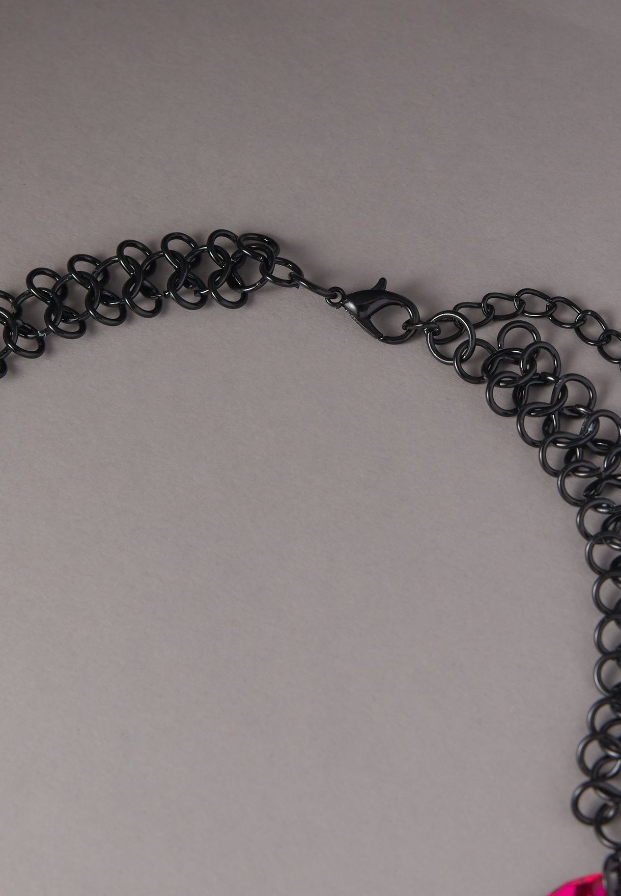 Stone V-Shape Necklace 