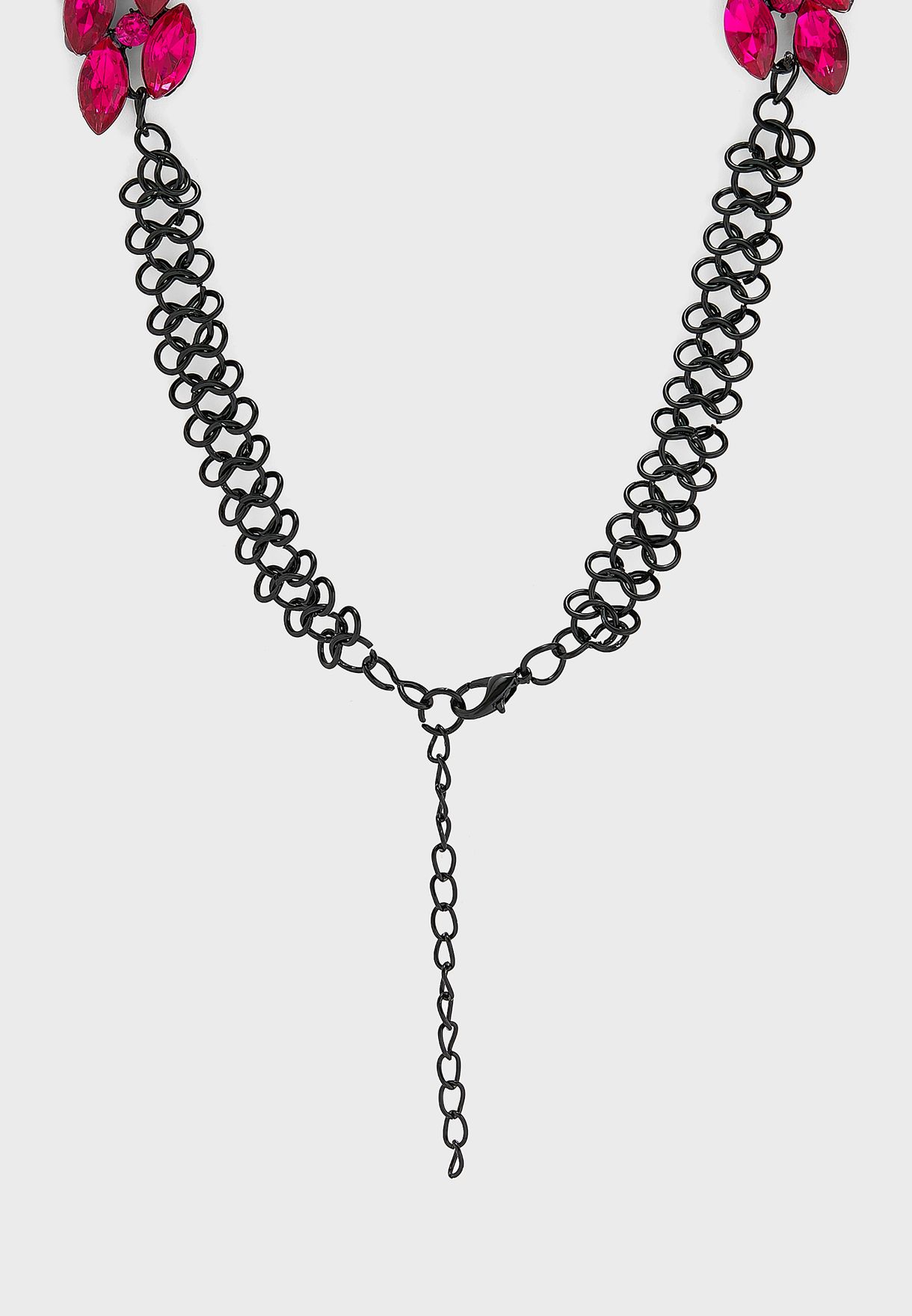 Stone V-Shape Necklace 