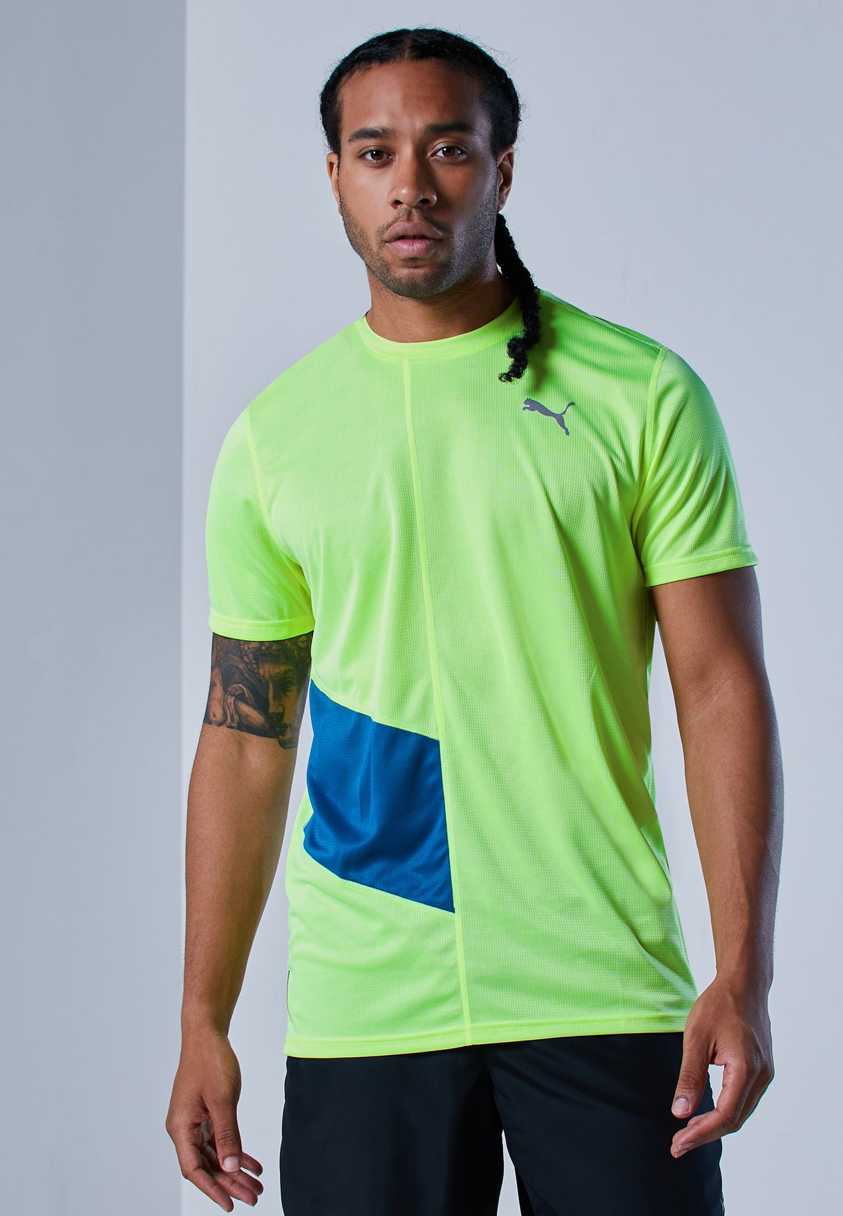 Buy PUMA green Ignite T-Shirt for Kids in MENA, Worldwide
