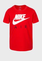 Buy Nike red Kids Knockout Colour Block T-Shirt for Kids in MENA, Worldwide