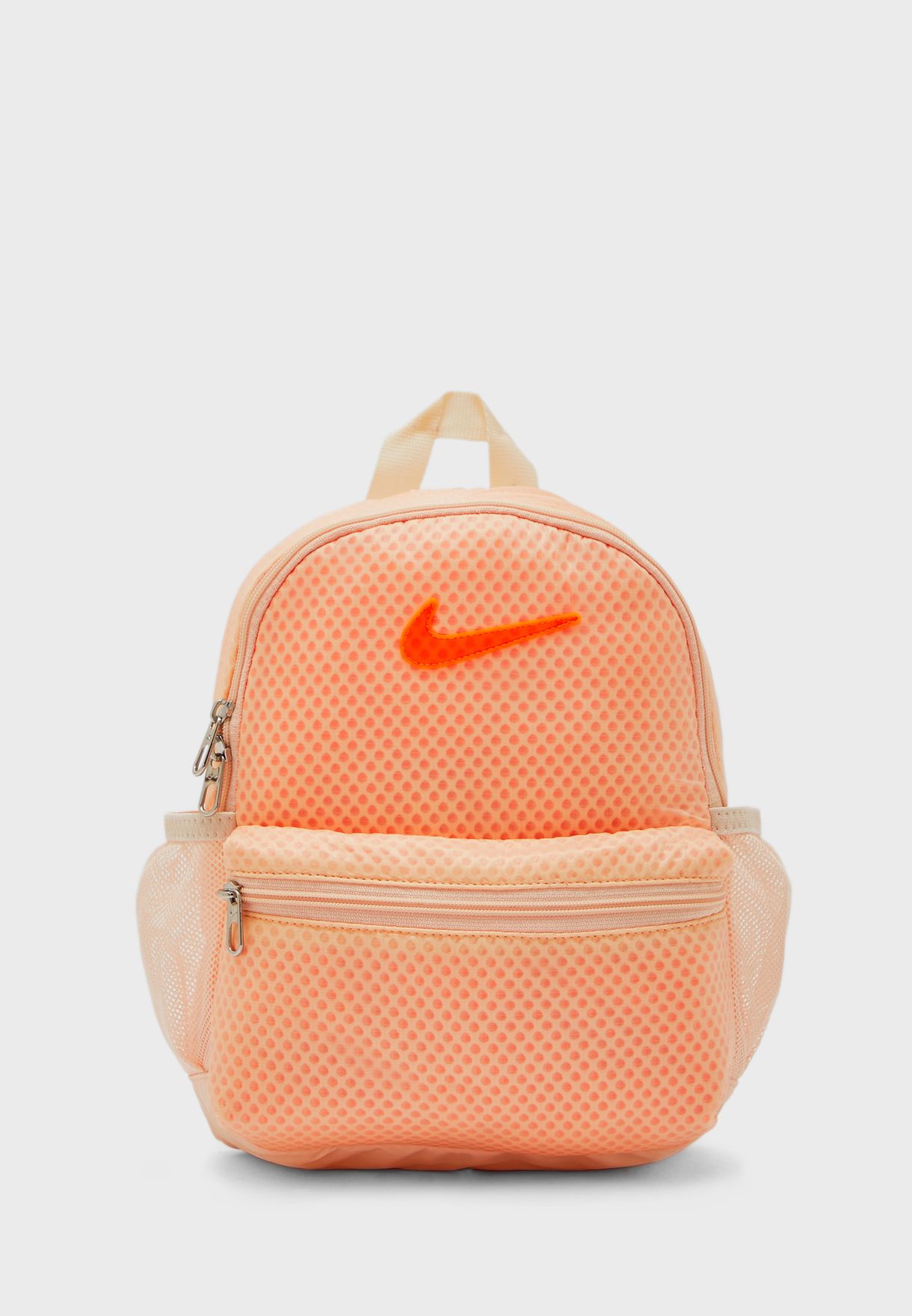 orange nike backpack