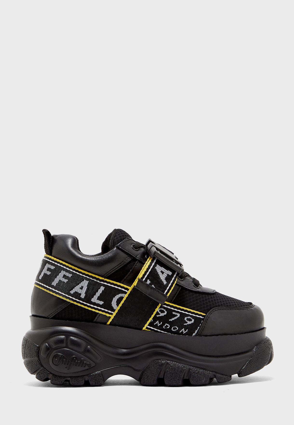 Galip Platform Chunky Leather Sneaker 