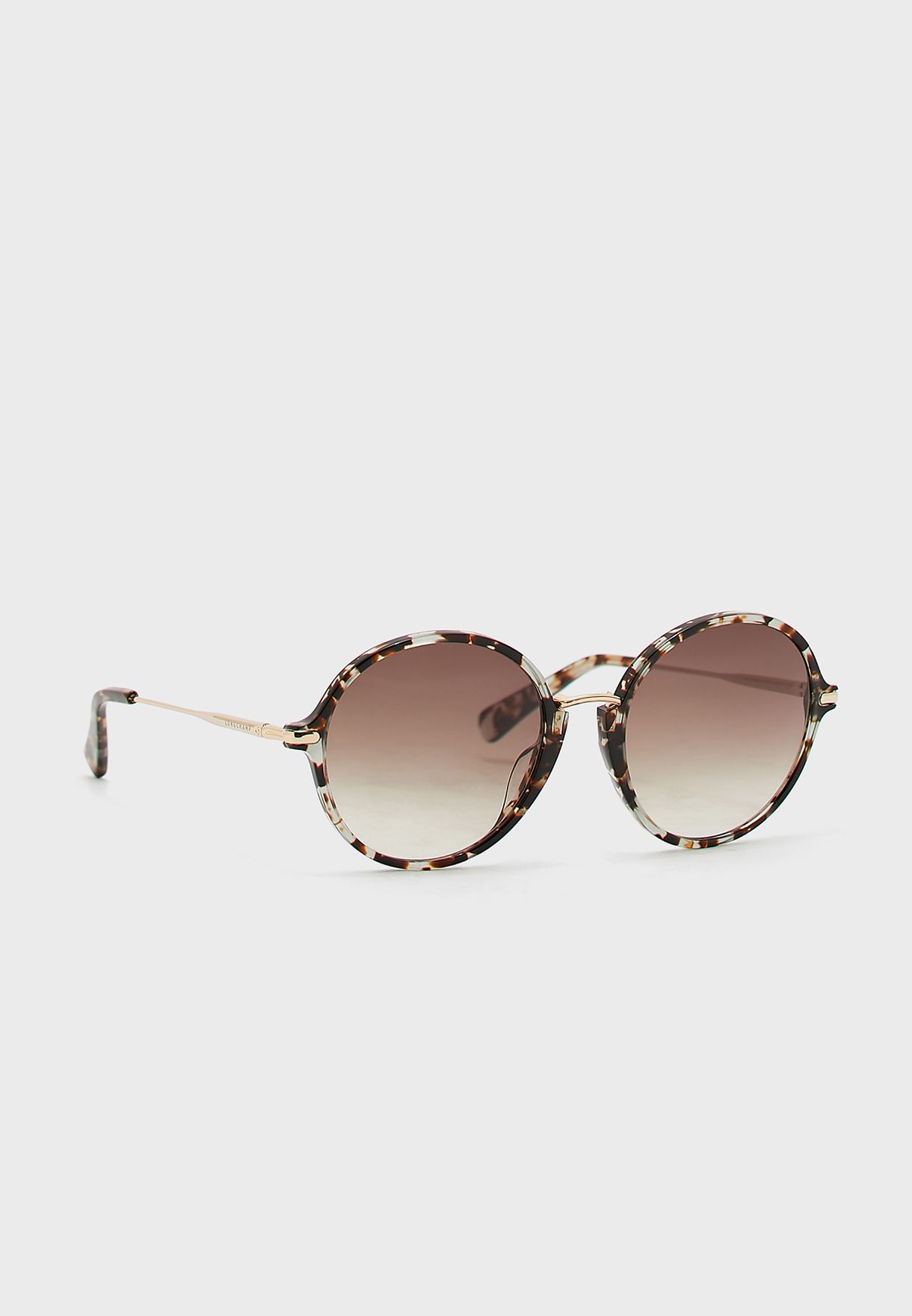 Lo645S Round Sunglasses