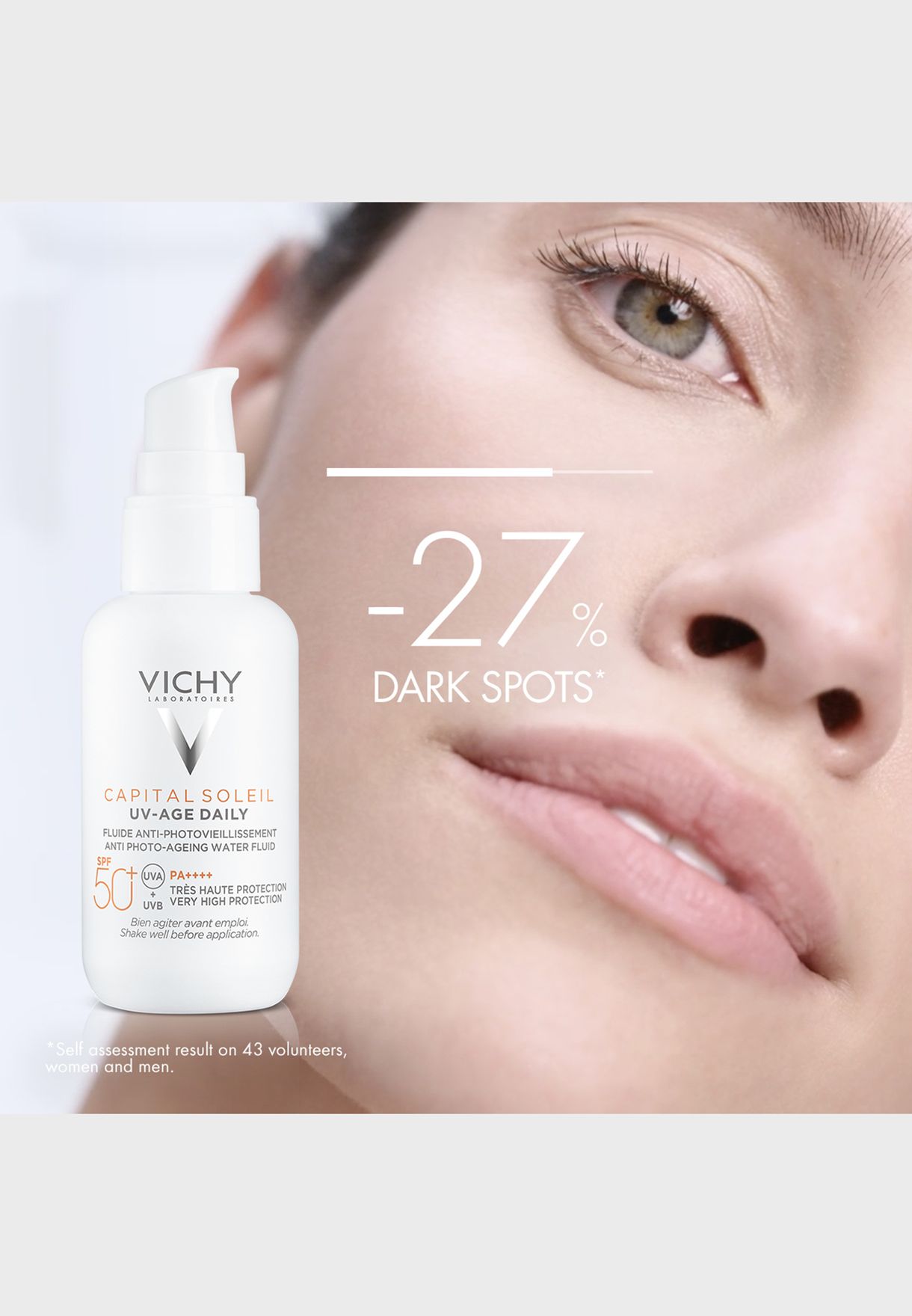 Vichy Capital Soleil UV - Age Anti Ageing Sunscreen SPF 50+ with Niacinamide 40ml
