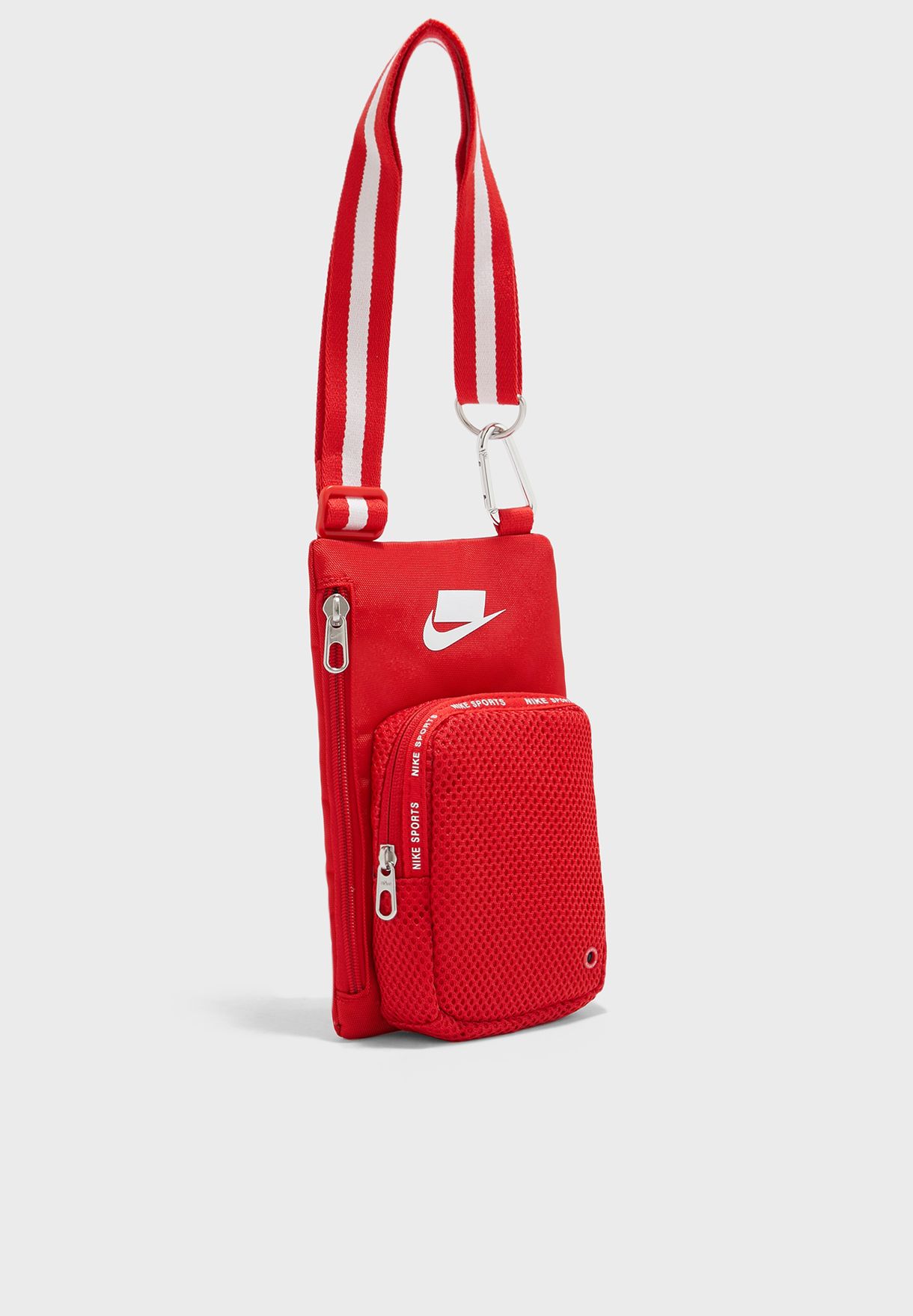 Nike red Heritage 2.0 AOP Crossbody Bag 