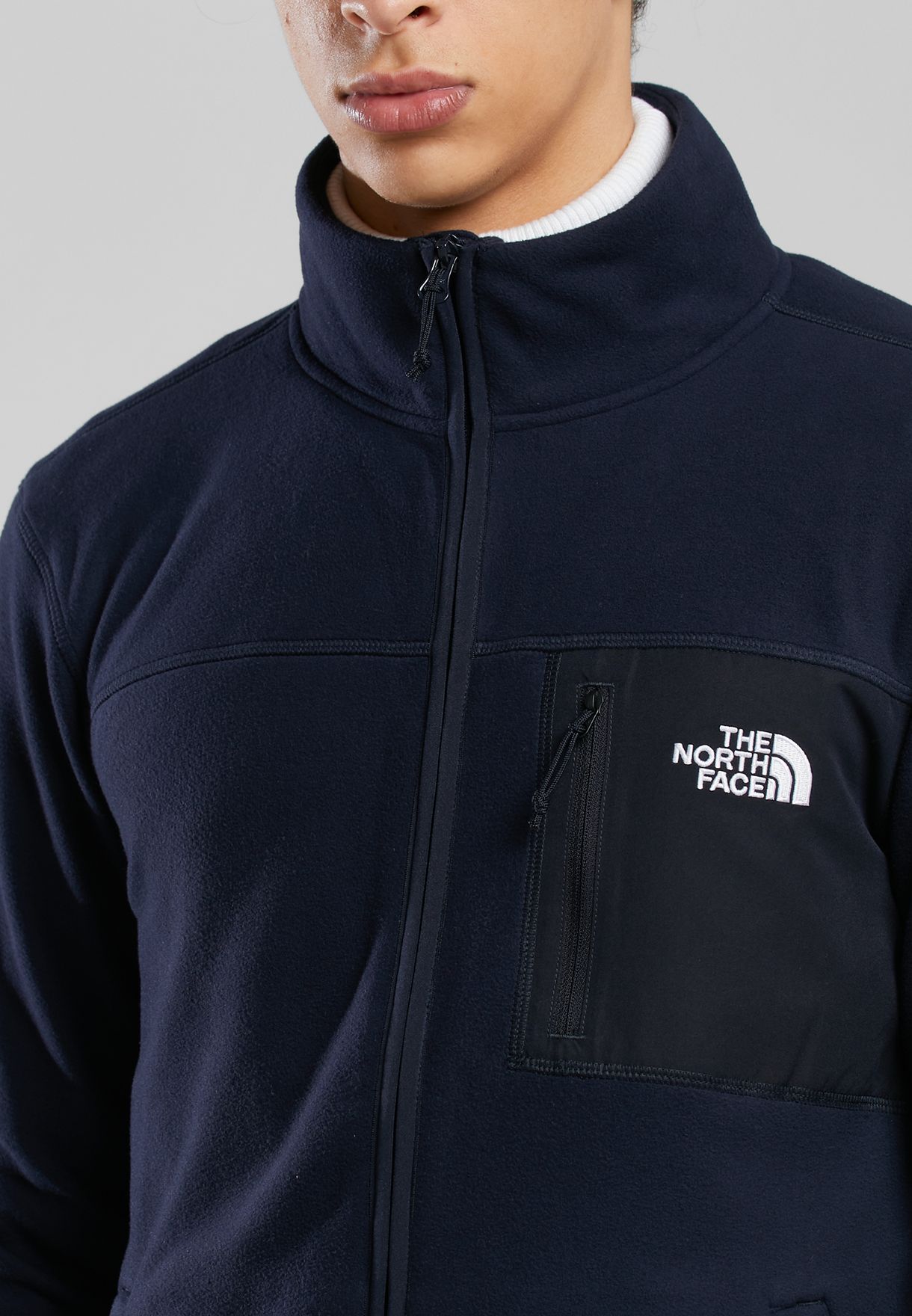Buy The North Face navy Homesafe Fleece Track Jacket for Men in Baghdad ...