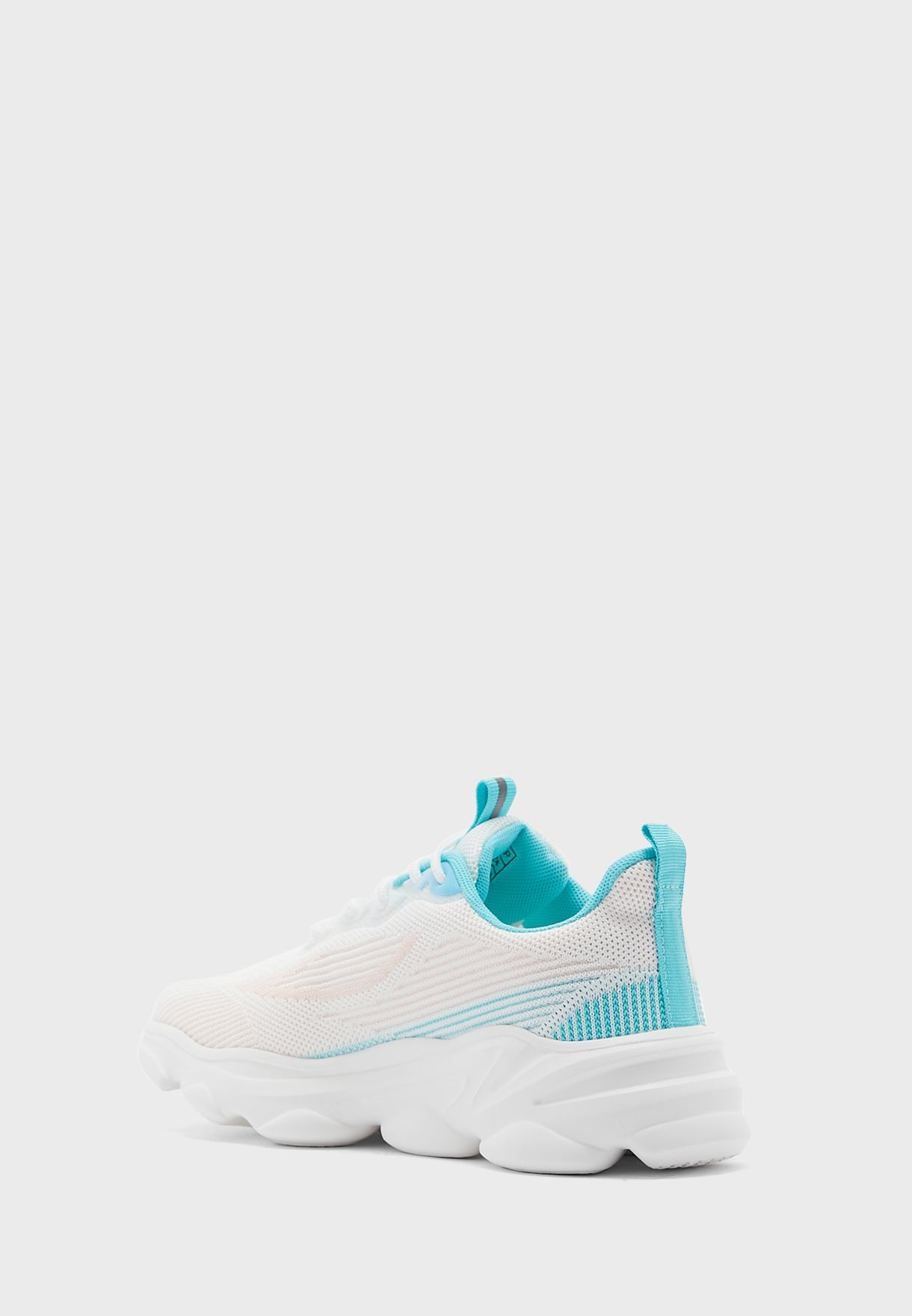 Knit Colour Striped Sneaker