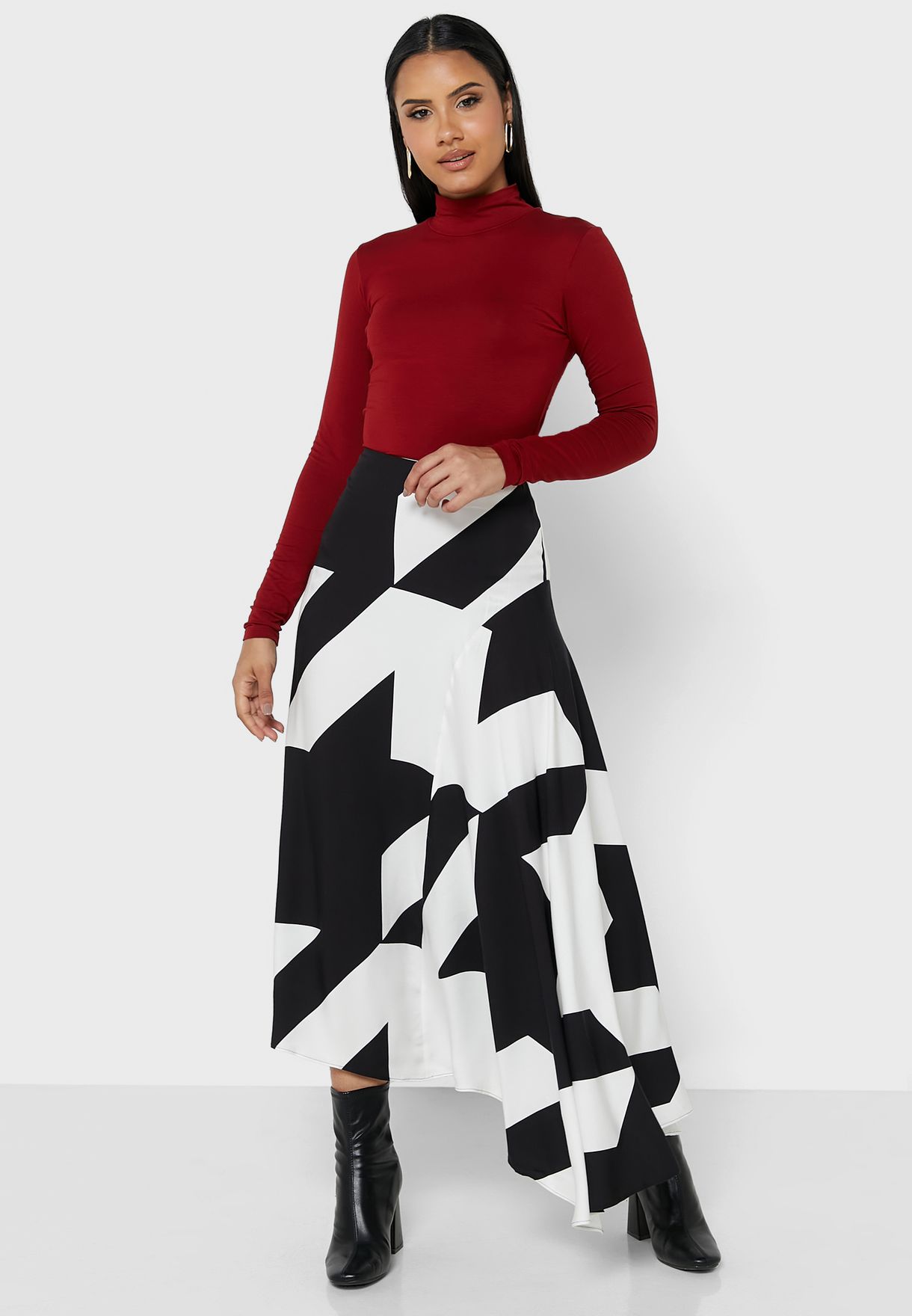 Printed Skirt