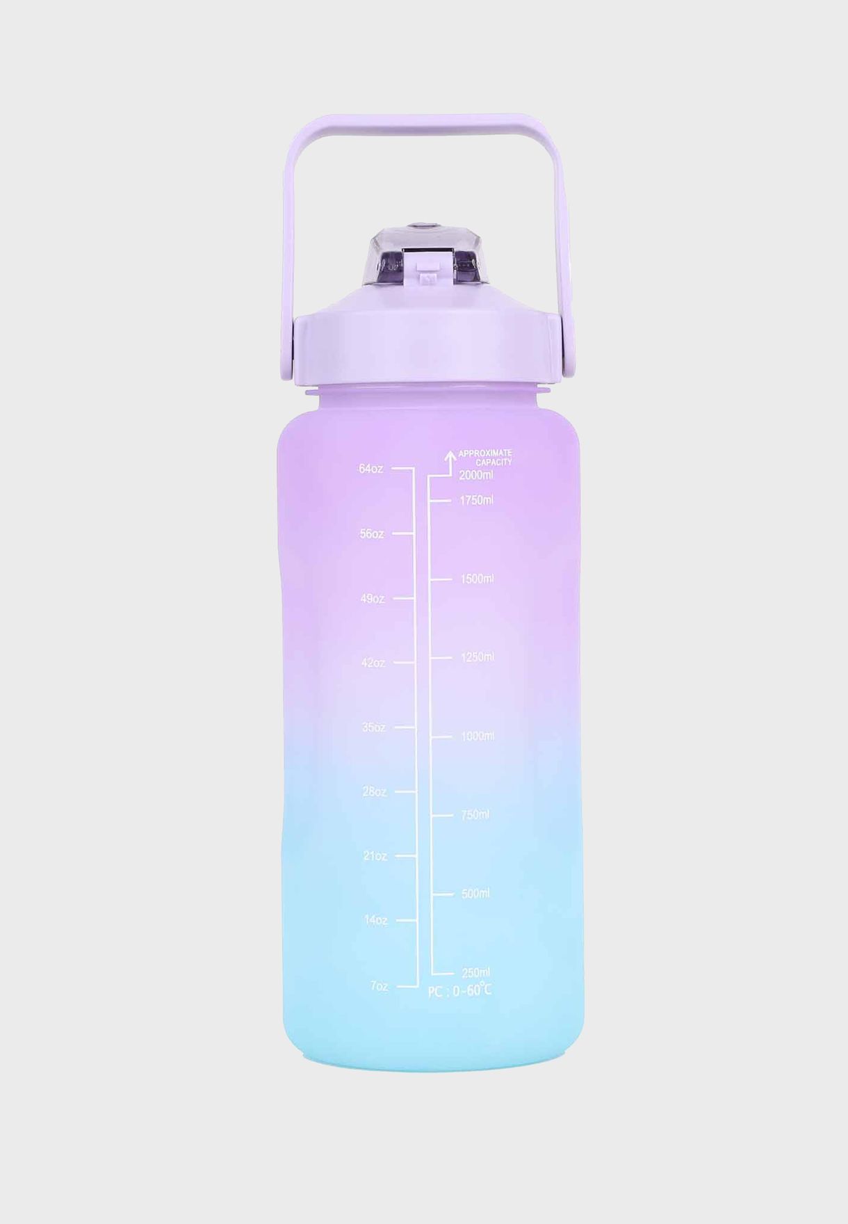 Gradient Water Bottle 2L