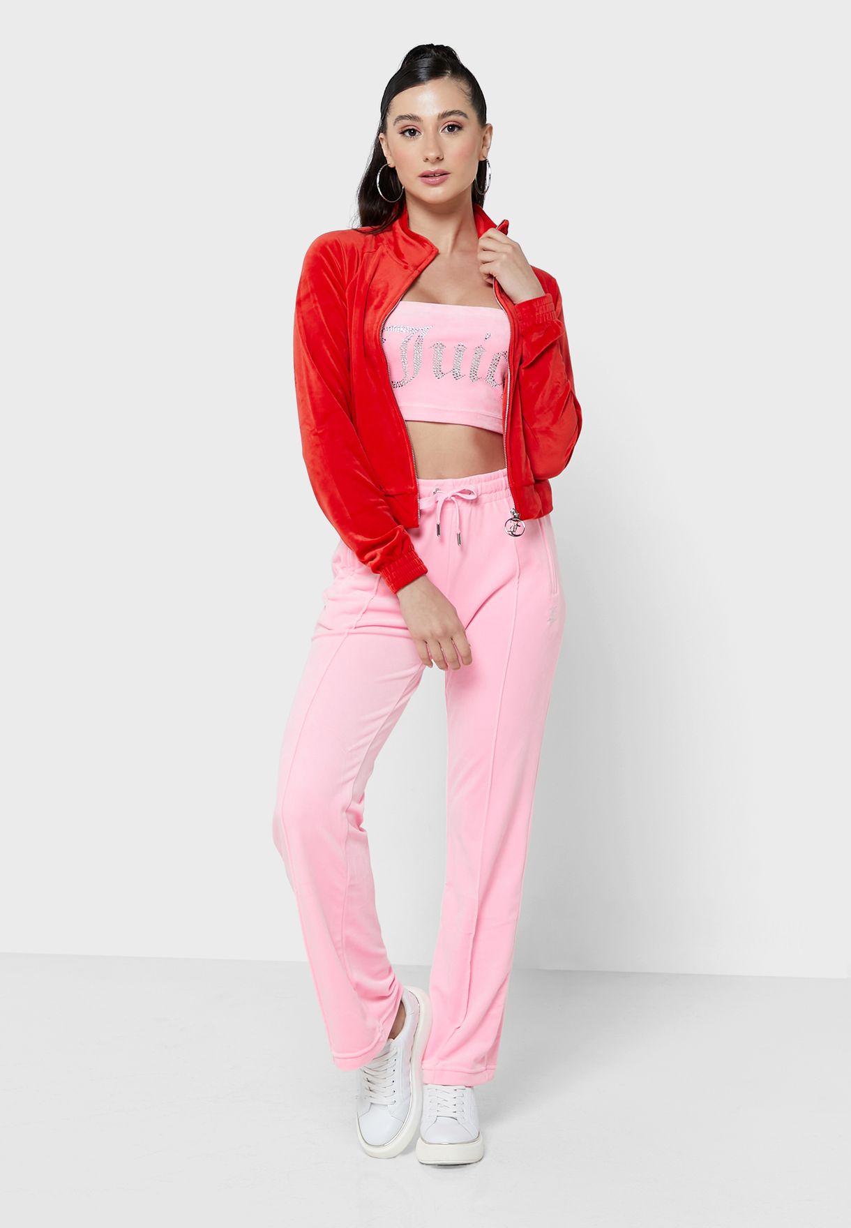 Zip Detail Knitted Sweatshirt
