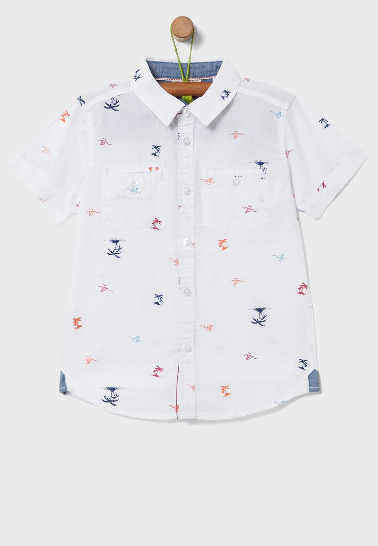 Kids Palm Print Shirt