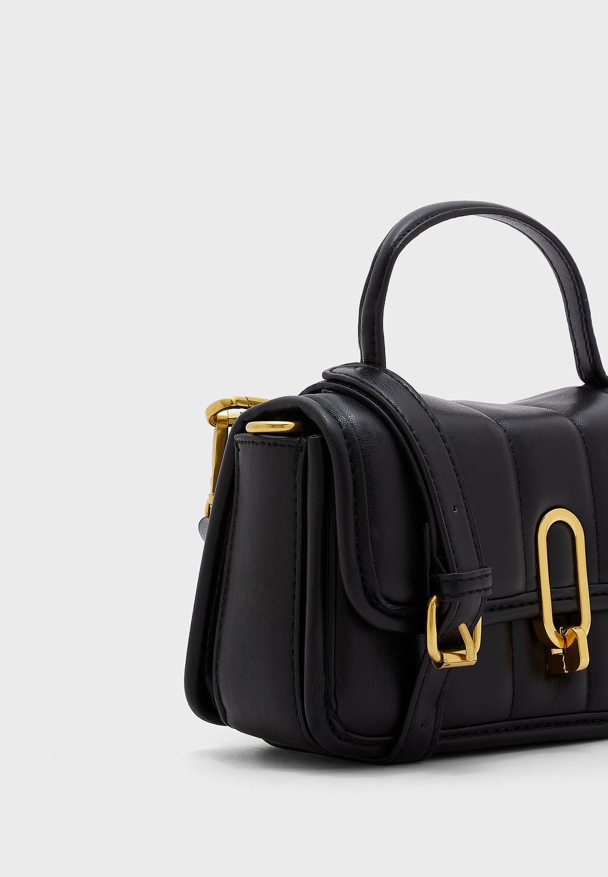 Quilted Satchel Handbag