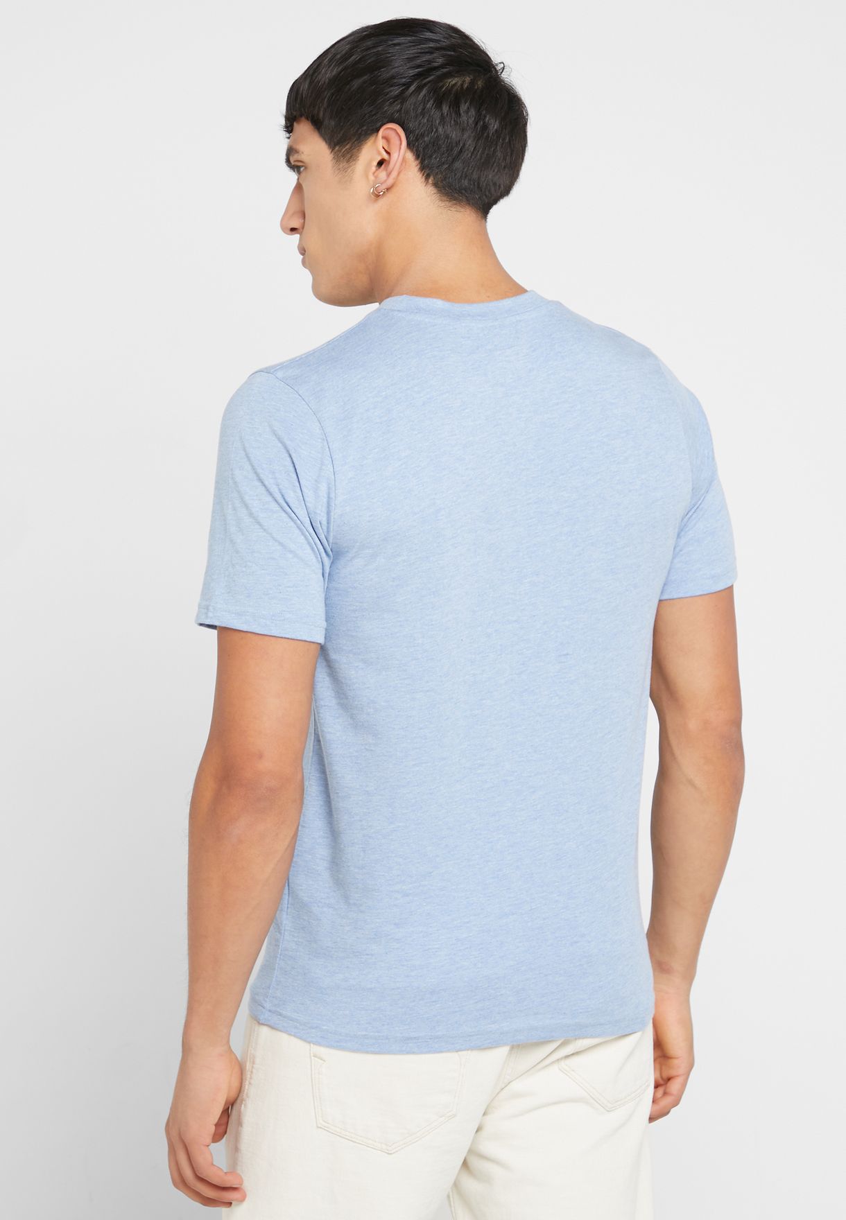 Never Look Back Melange T Shirt