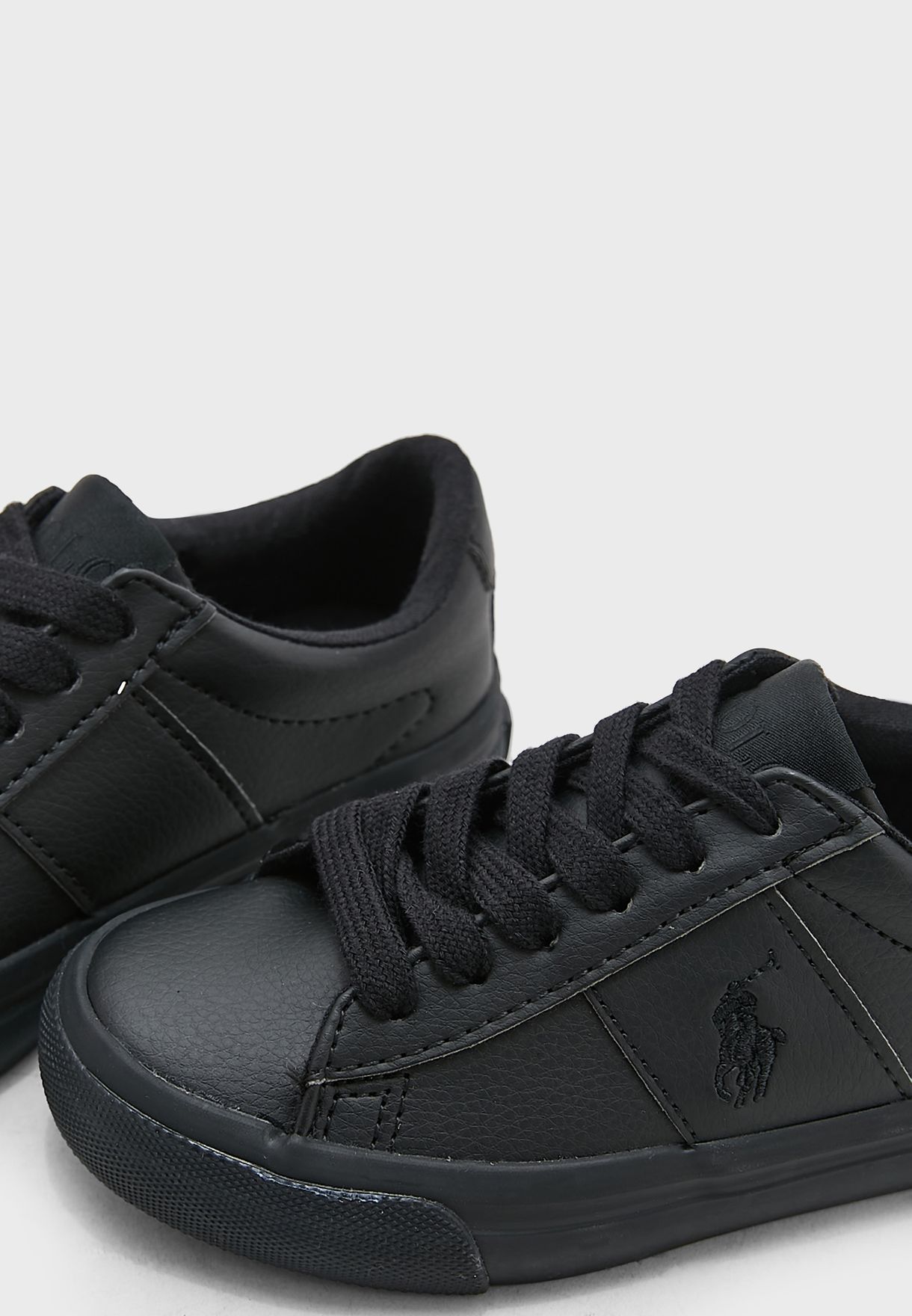 Buy Polo Ralph Lauren black Kids Sayer Lace Up Sneakers for Kids in Dubai,  Abu Dhabi