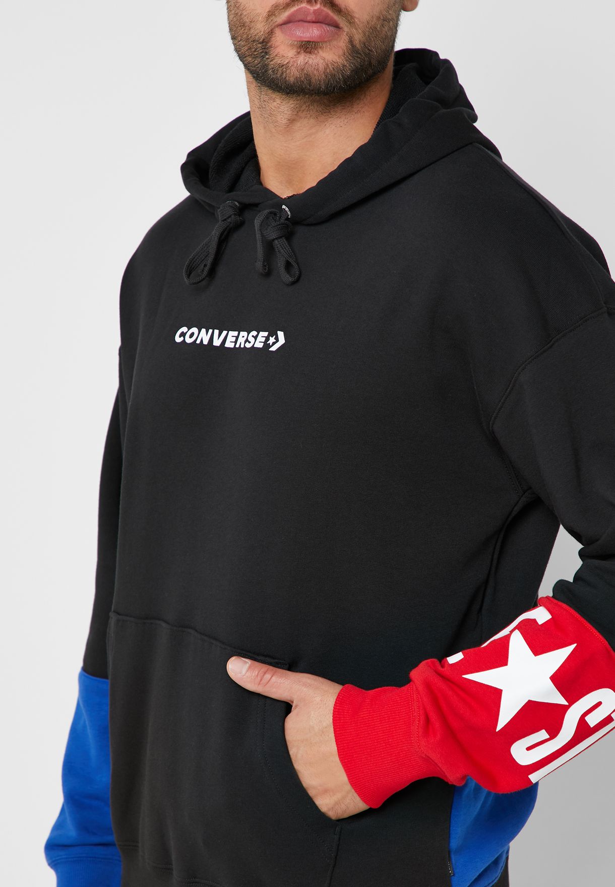 converse one star hoodie