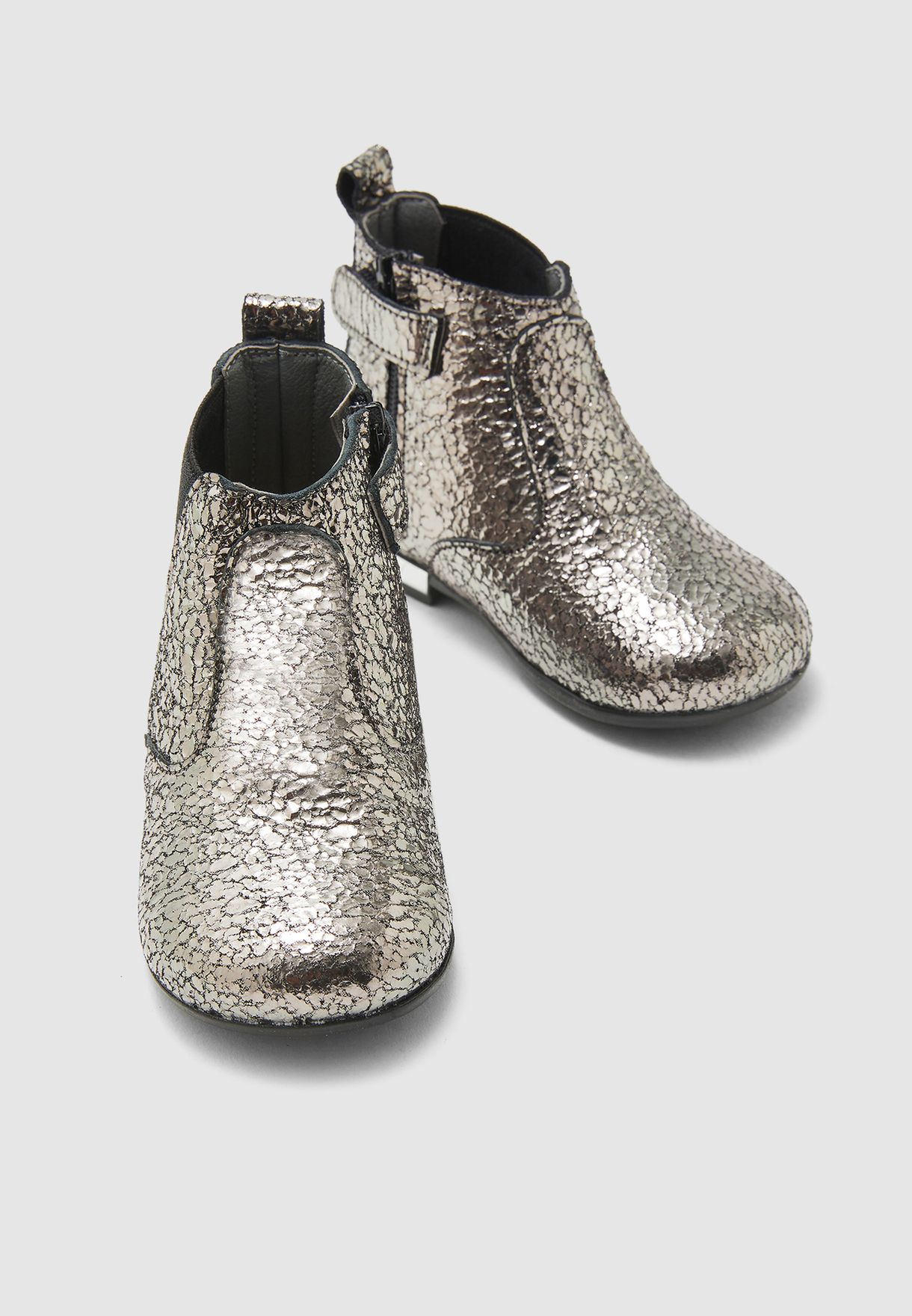 Buy Babywalker silver Kids Ankle Boots 