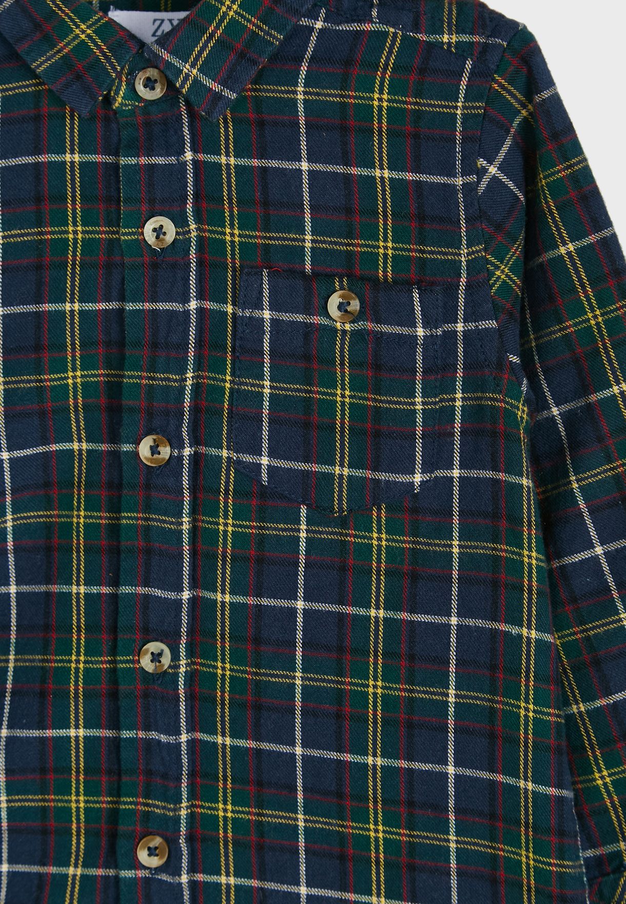 Infant Checked Shirt