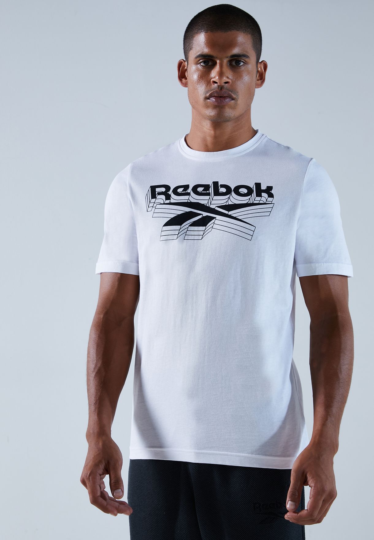 reebok white t shirt