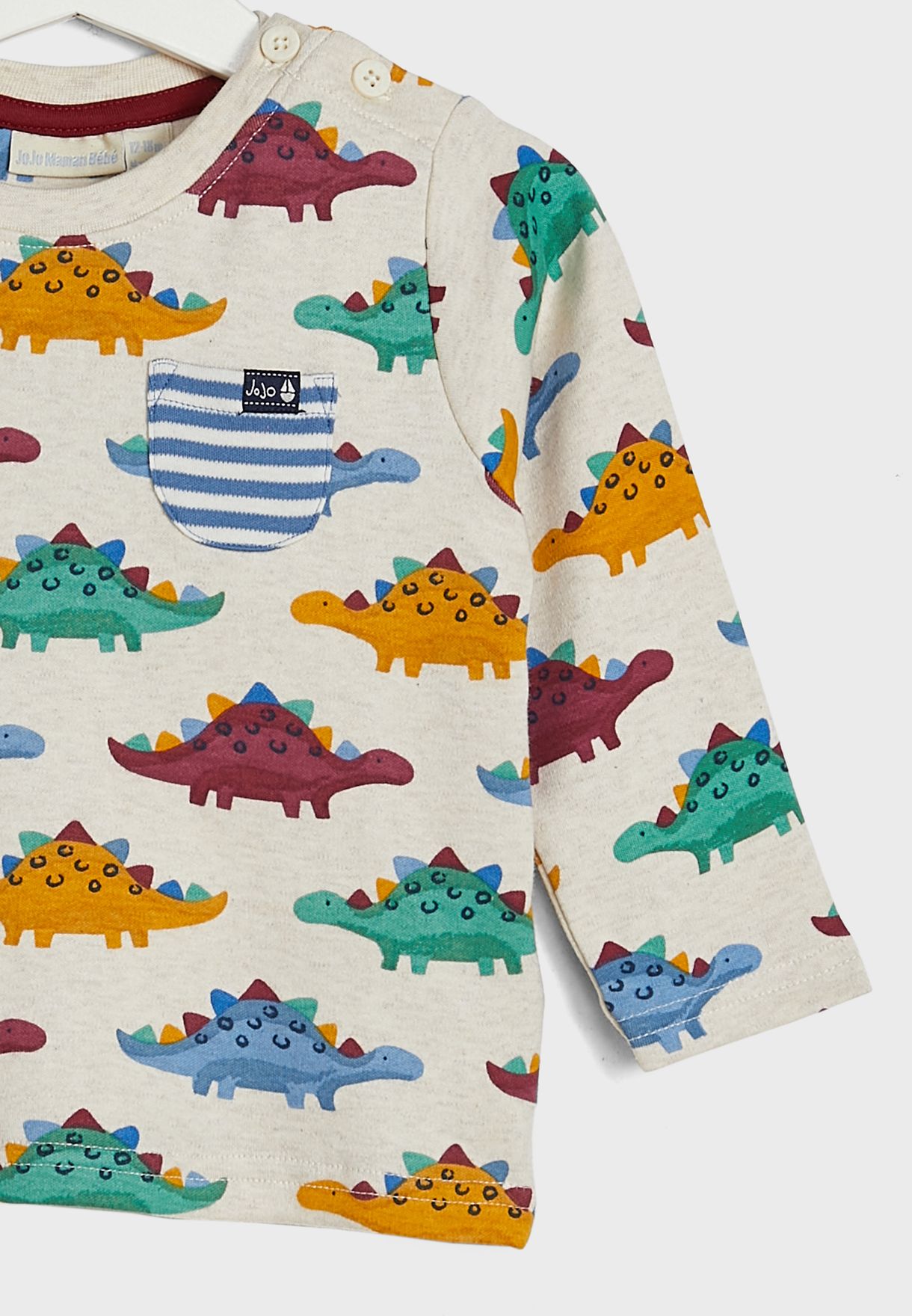 Kids Stegosaurus Print T-Shirt