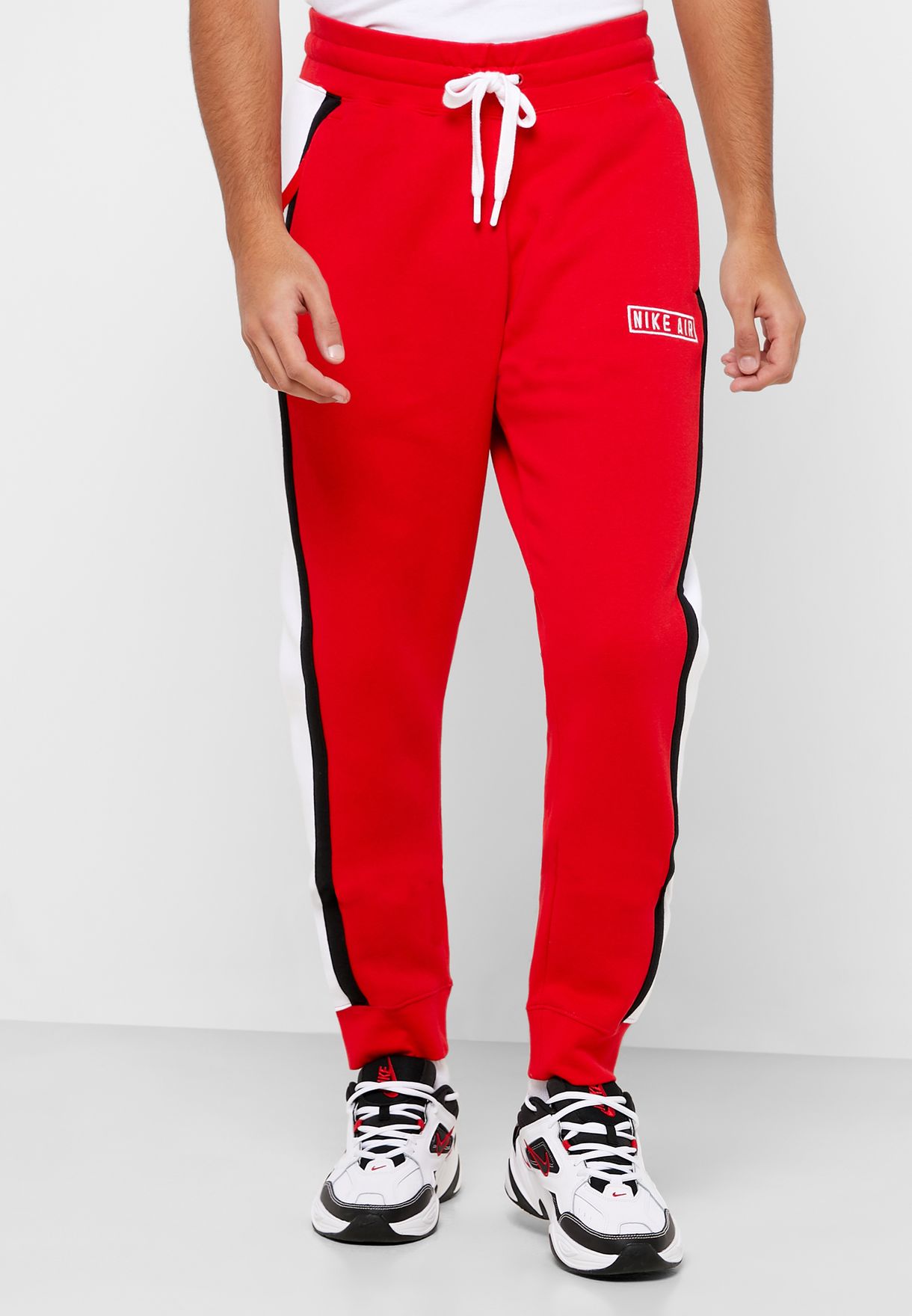 Buy Nike red NSW Air Fleece Sweatpants 