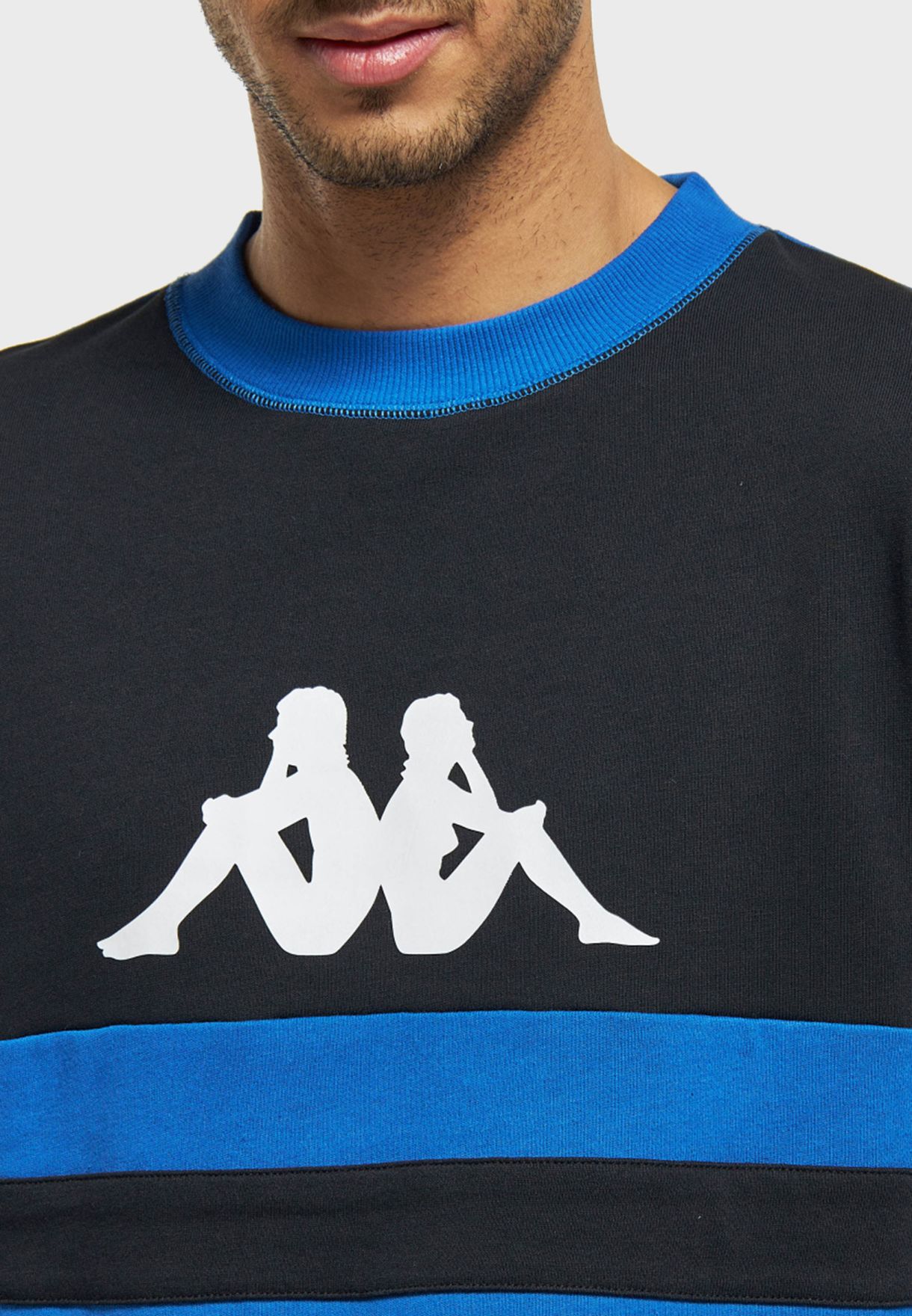 Colourblock Cut And Sew Sweatshirt