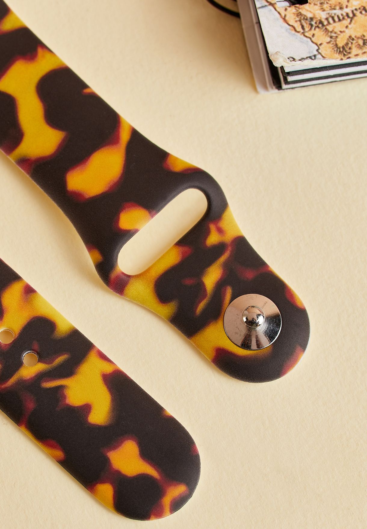 Chic Tortoiseshell Print Apple Watch Strap 38/40Mm