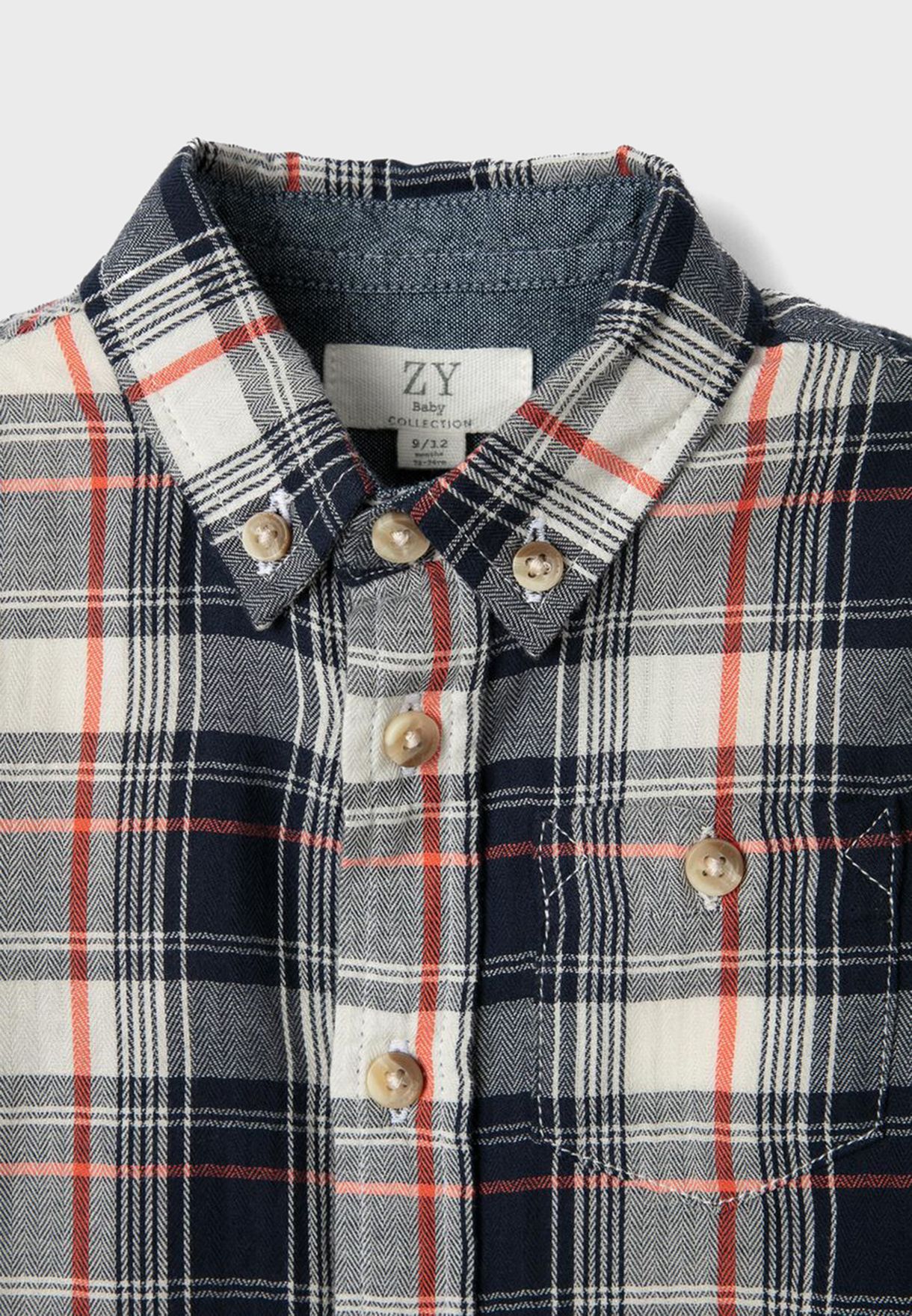 Infant Checked Shirt
