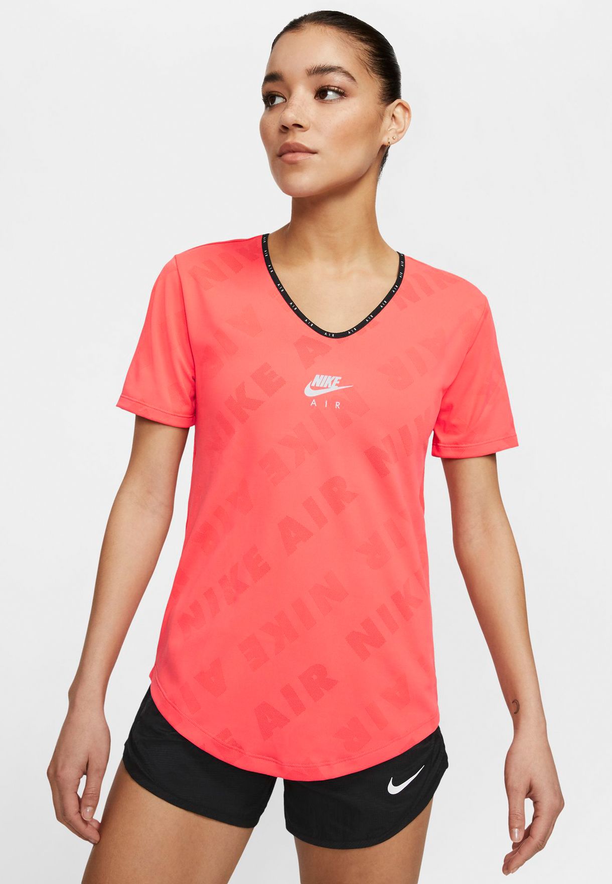 pink nike air shirt